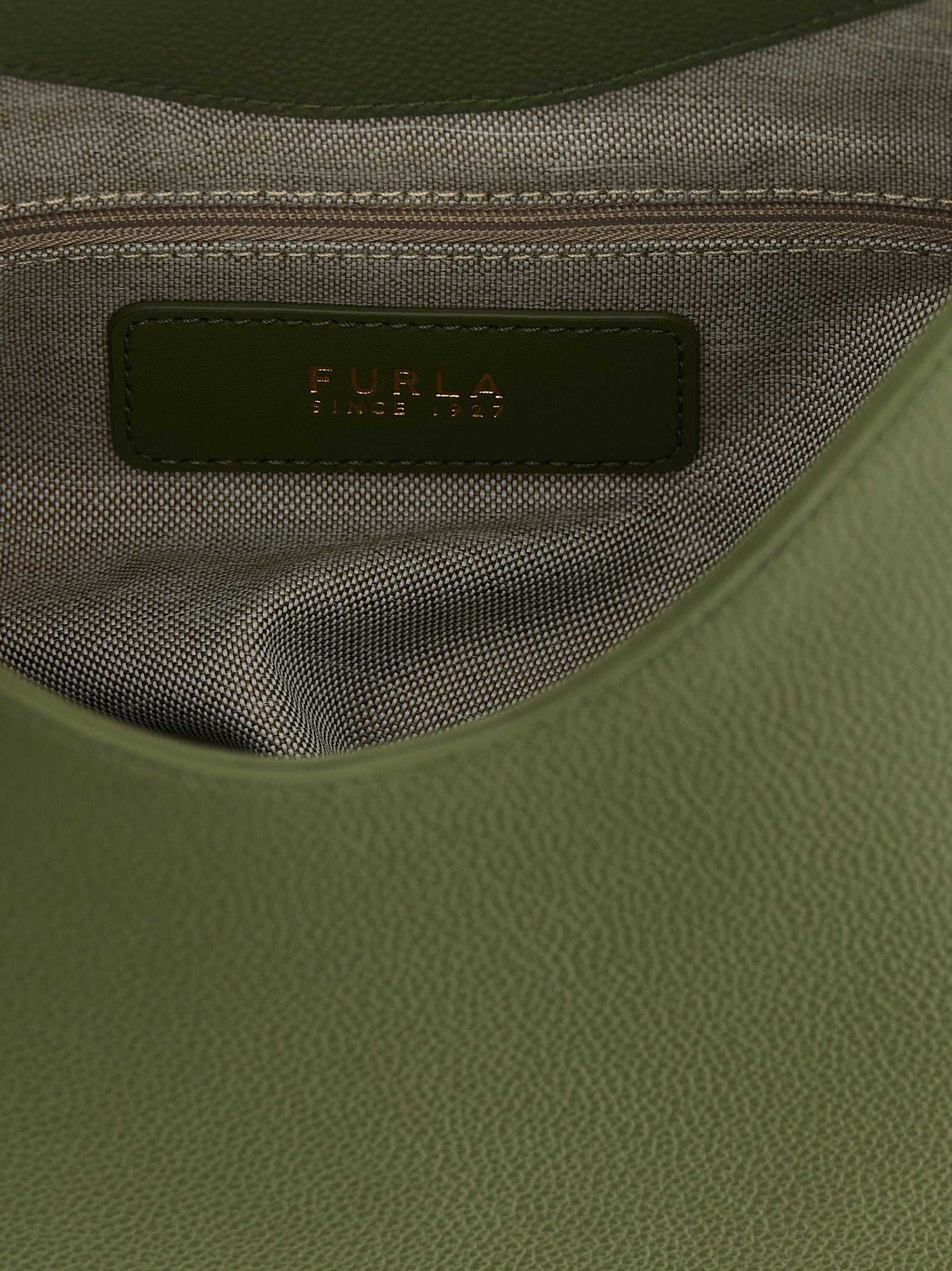 Furla Green Goccia Shoulder Bag