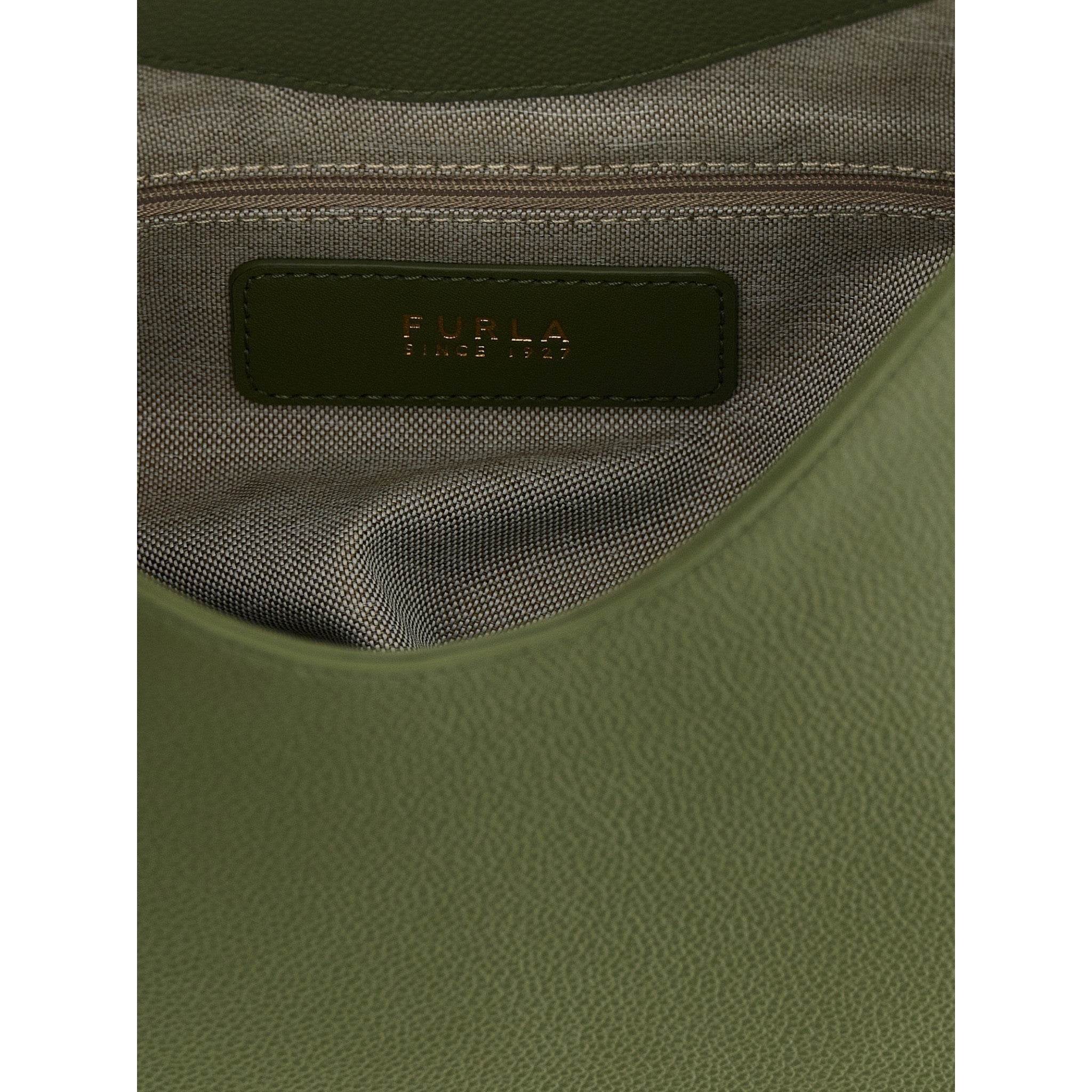 Furla Green Goccia Shoulder Bag