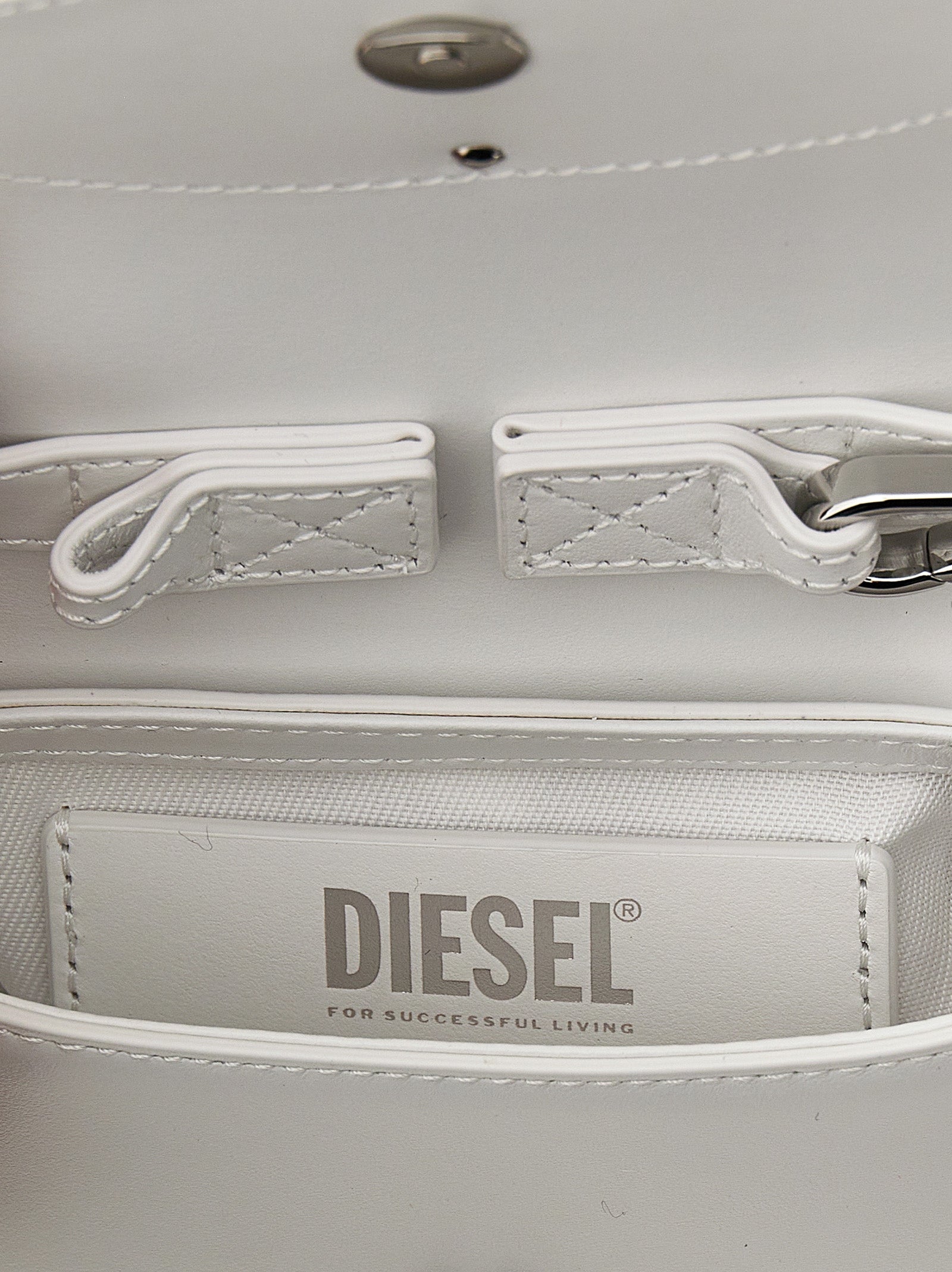 Diesel White 1DR XS Handbag