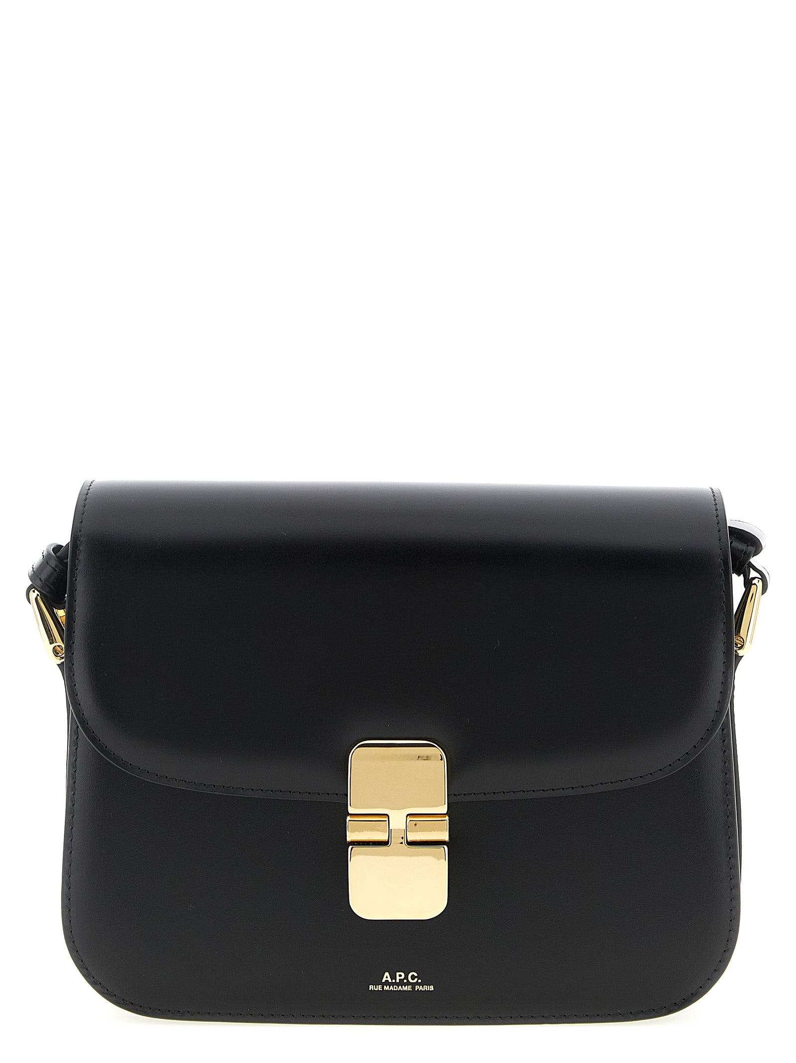 A.P.C. Black Grace Small Crossbody Bag