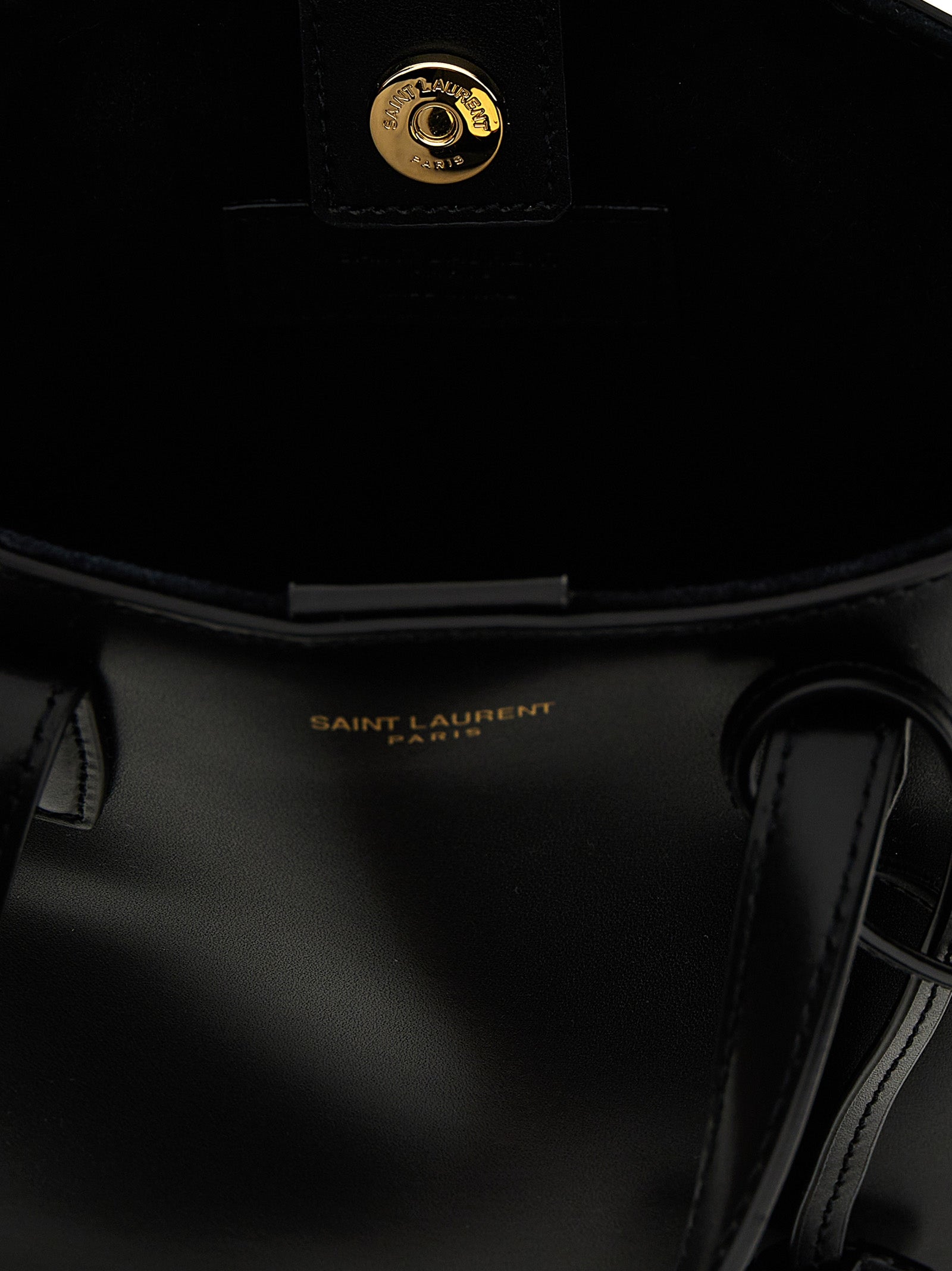 Saint Laurent Black Mini Toy box Tote Bag