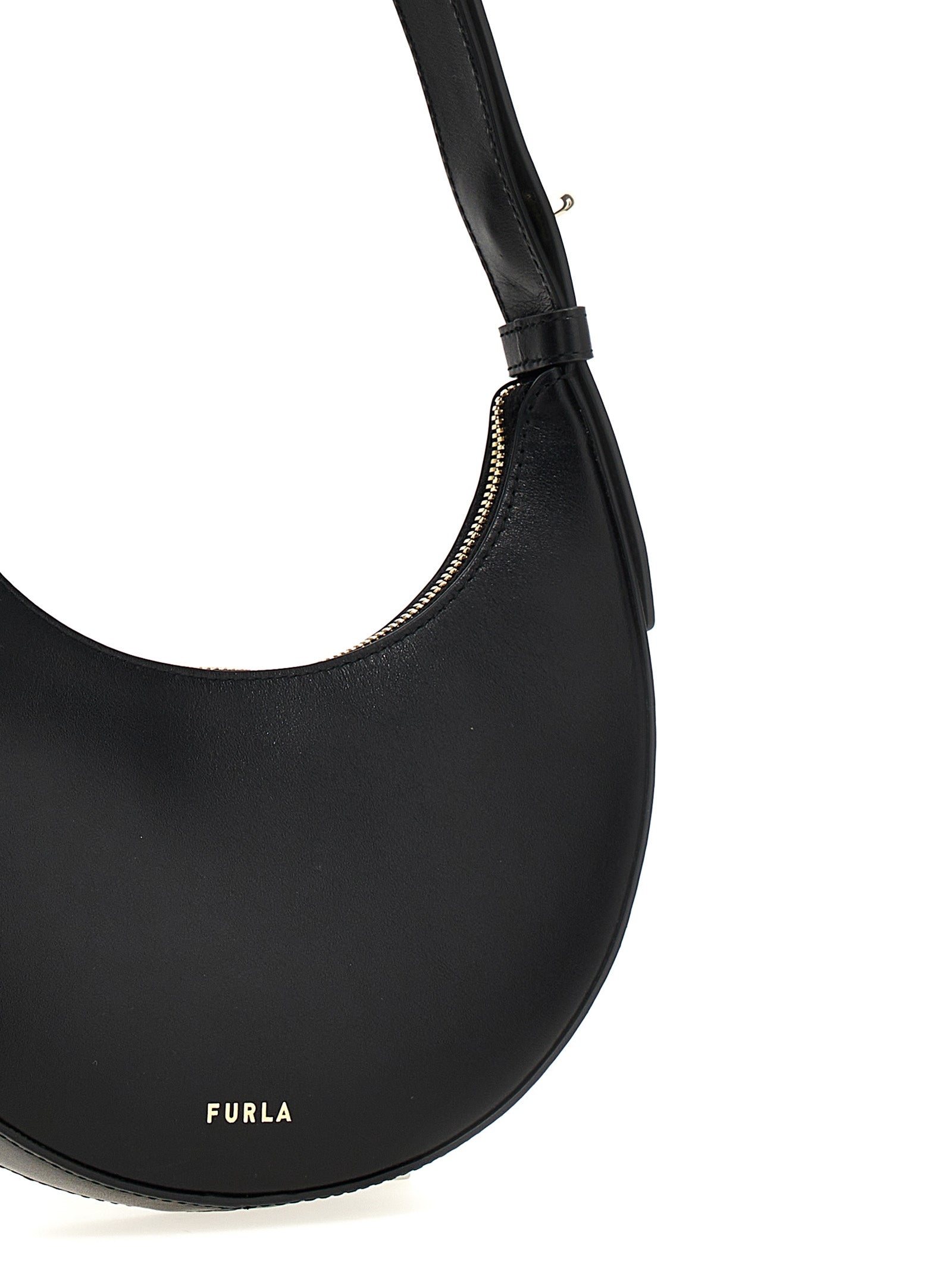Furla Black Delizia Shoulder Bag