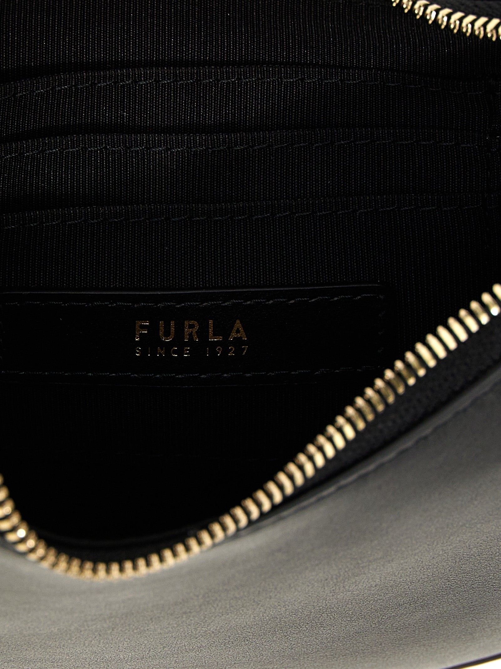 Furla Black Delizia Shoulder Bag