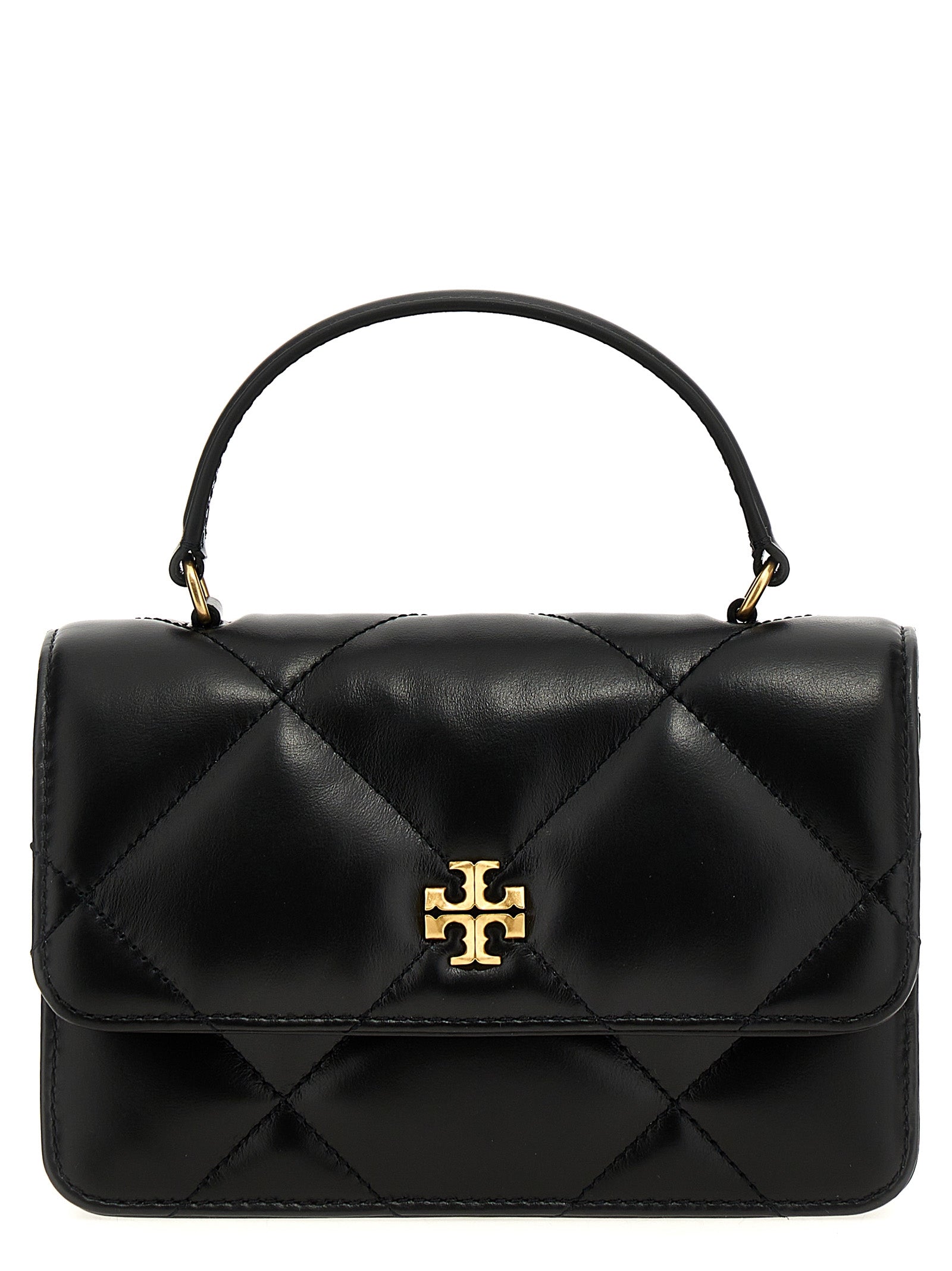 Tory Burch Black Kira Diamond Quilt Handbag