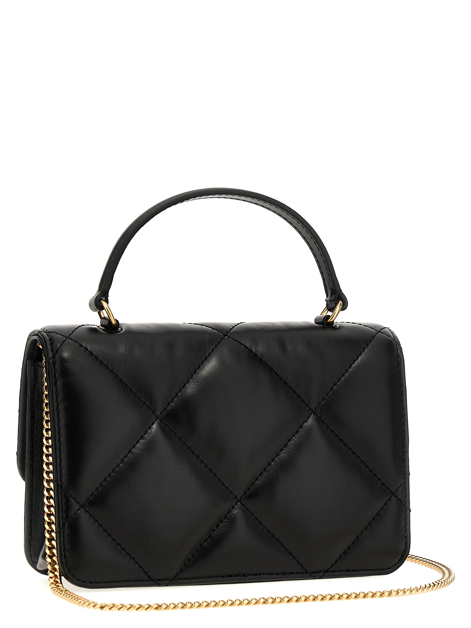 Tory Burch Black Kira Diamond Quilt Handbag