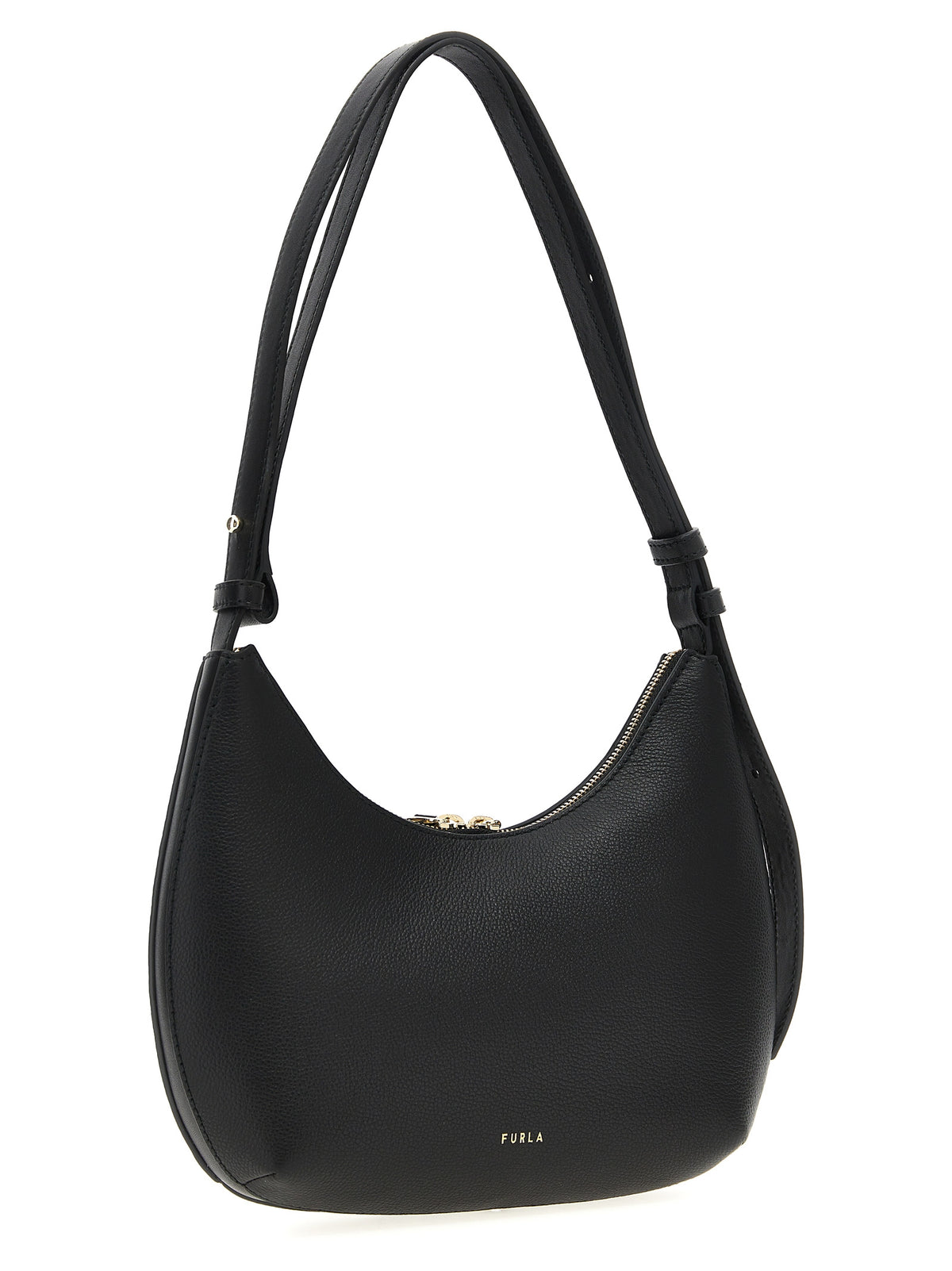 Furla Black Goccia Shoulder Bag