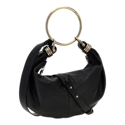 Chloé Bracelet Hobo Piccola Handbag Black