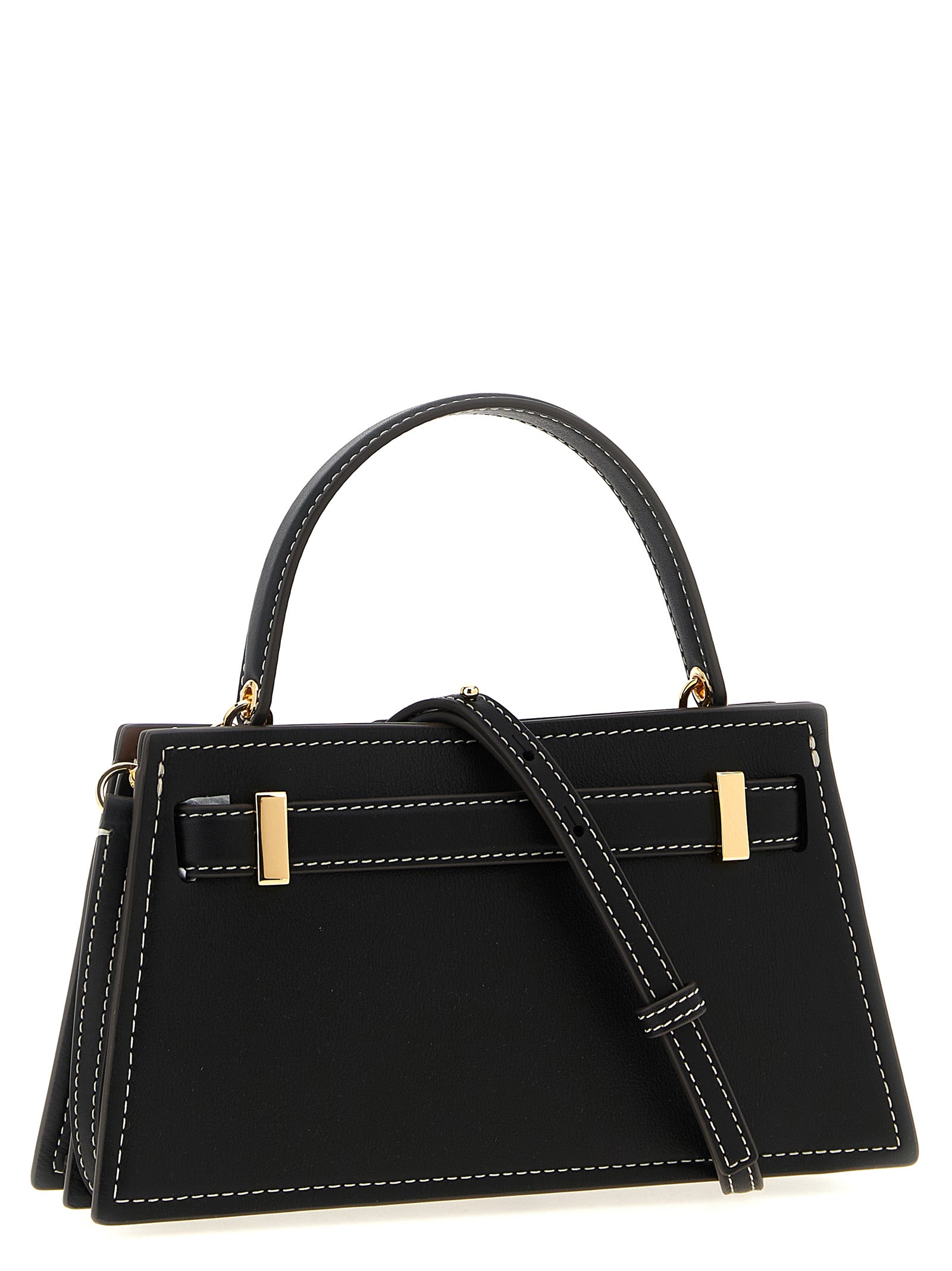 Tory Burch Black Petite Lee Radziwill Handbag