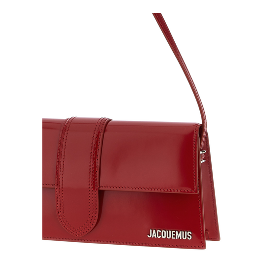 Jacquemus Le Bambino Long Red Leather
