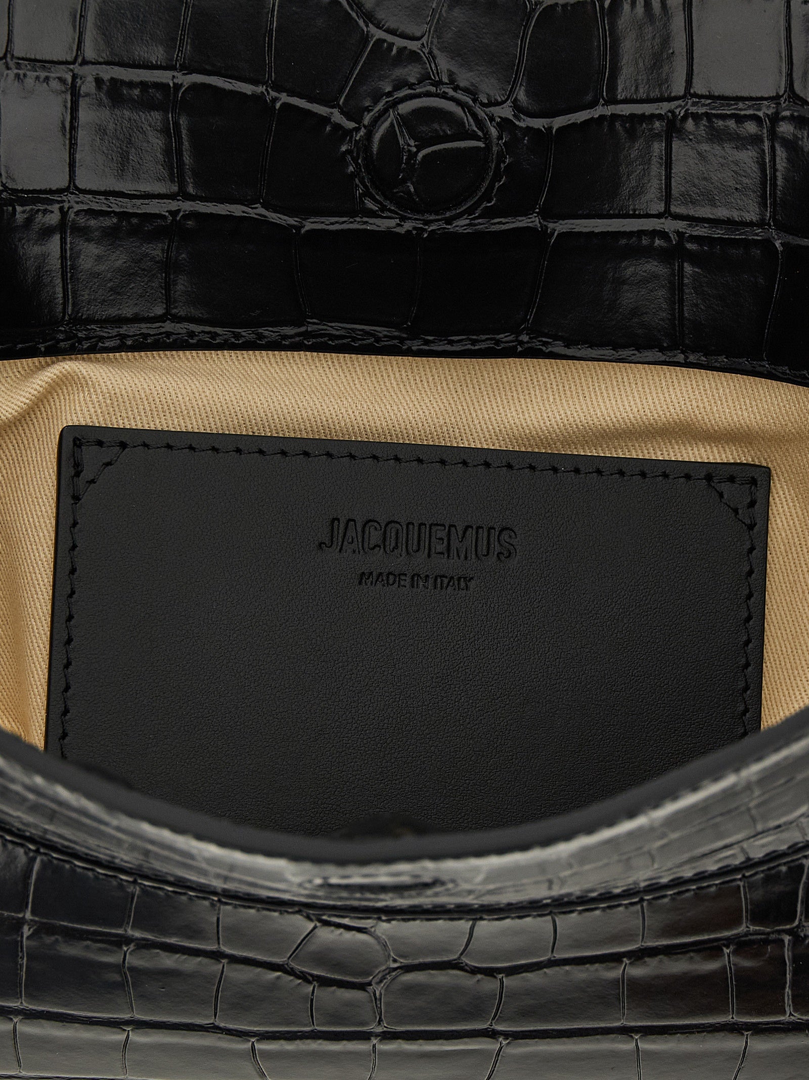 Jacquemus Black La Pochette Ovalo