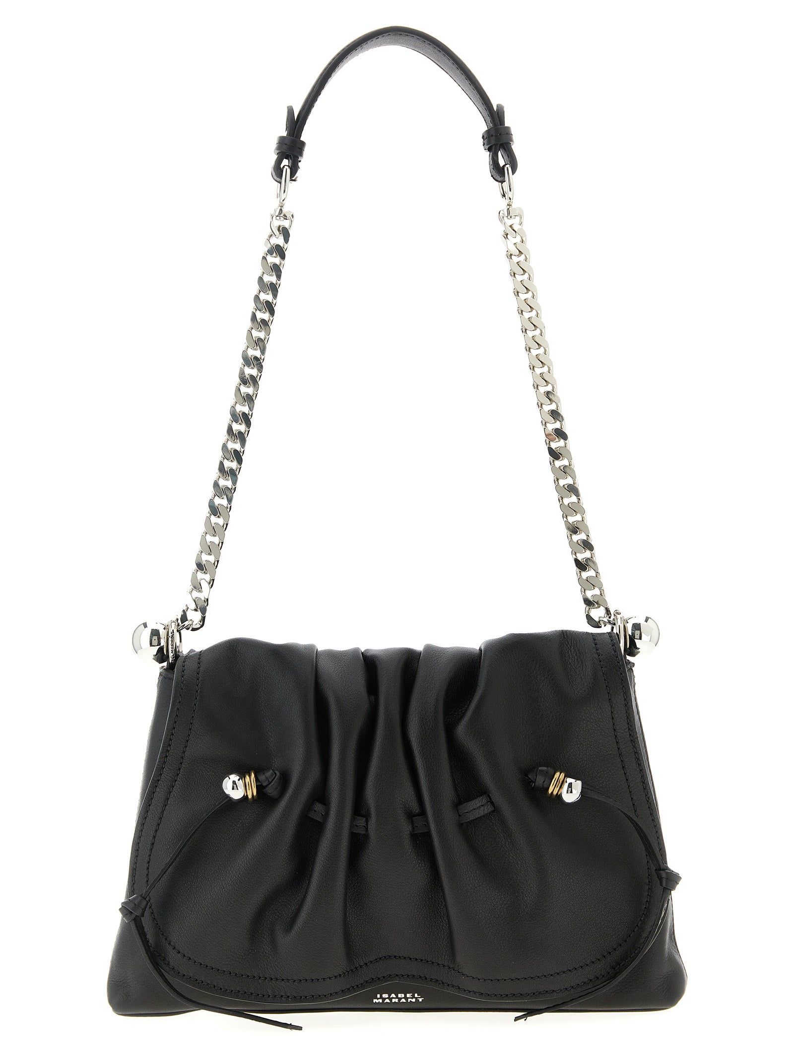 Isabel Marant Black Bolton Shoulder Bag