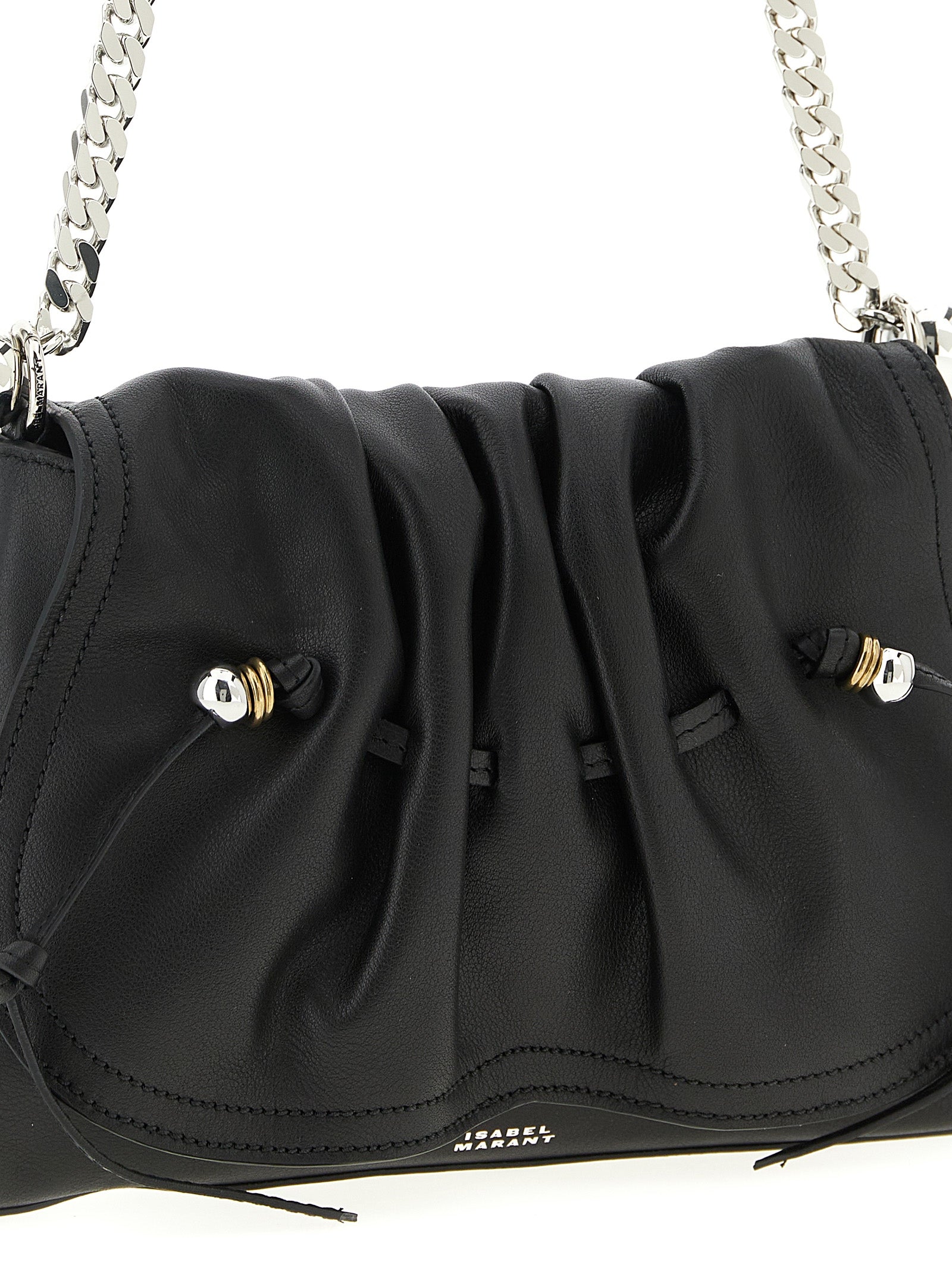 Isabel Marant Black Bolton Shoulder Bag