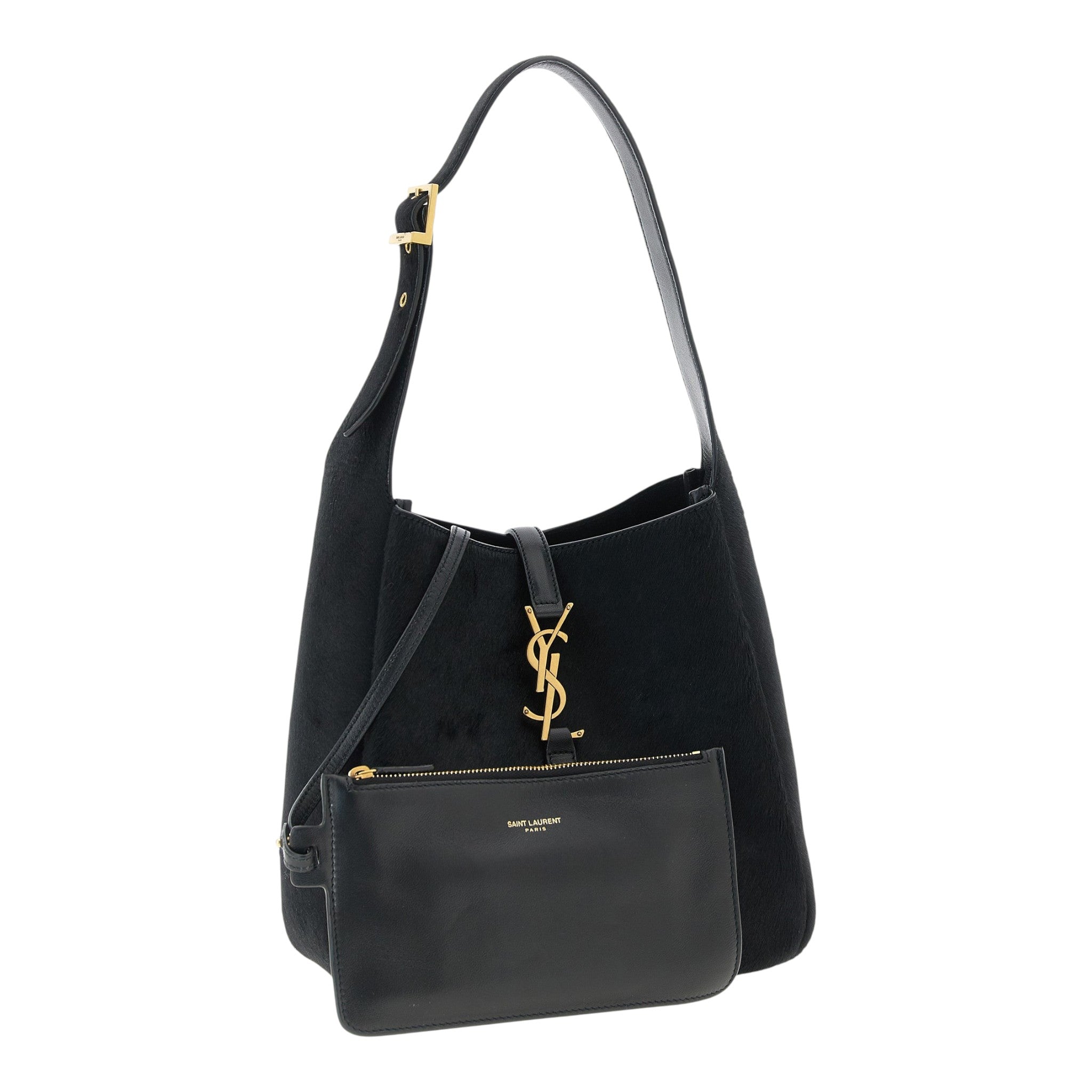 Saint Laurent Black Le 5 à 7 Small Shoulder Bag