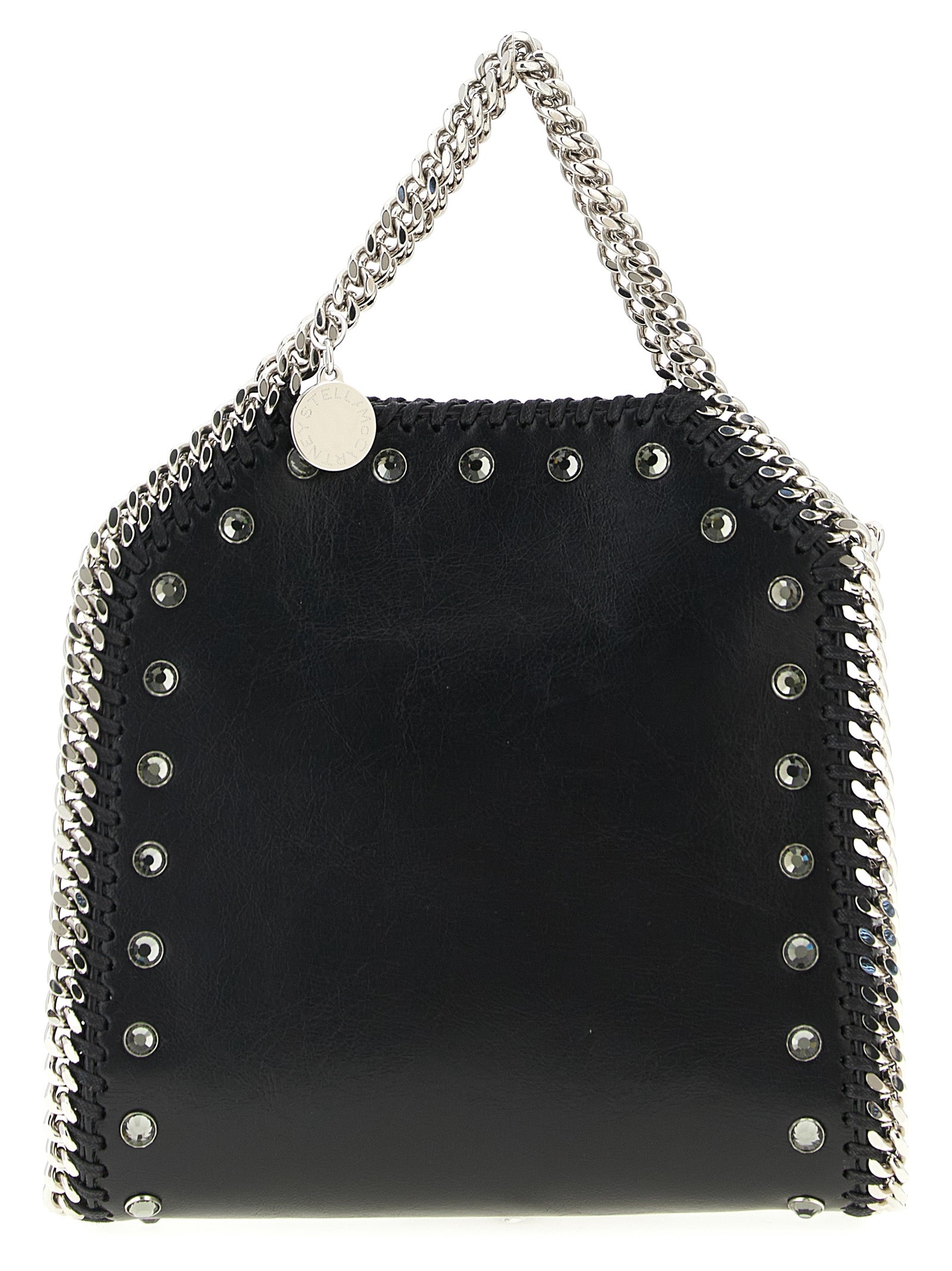 Stella McCartney Black Tiny Falabella Handbag