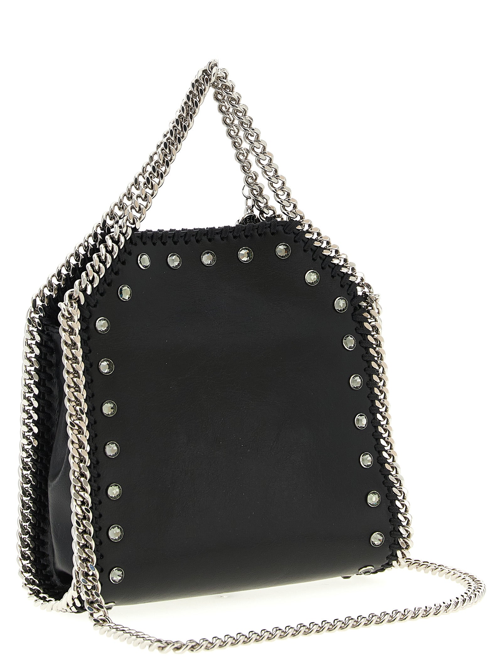 Stella McCartney Black Tiny Falabella Handbag