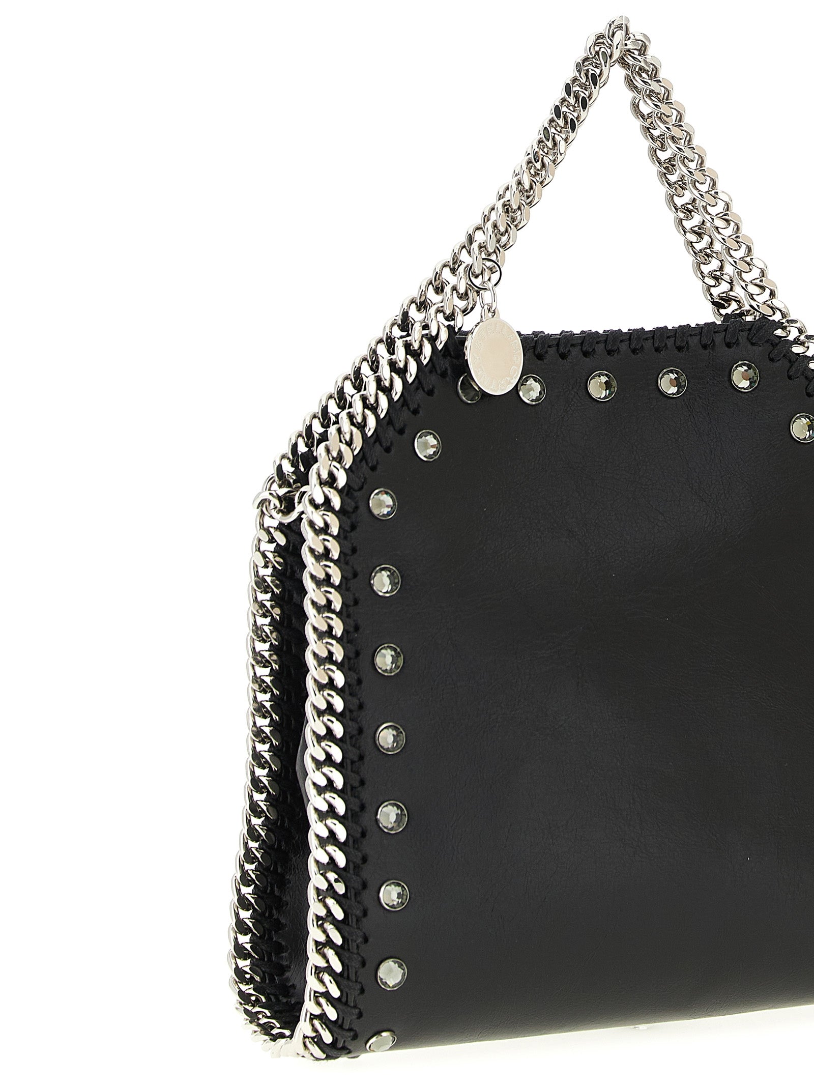 Stella McCartney Black Tiny Falabella Handbag