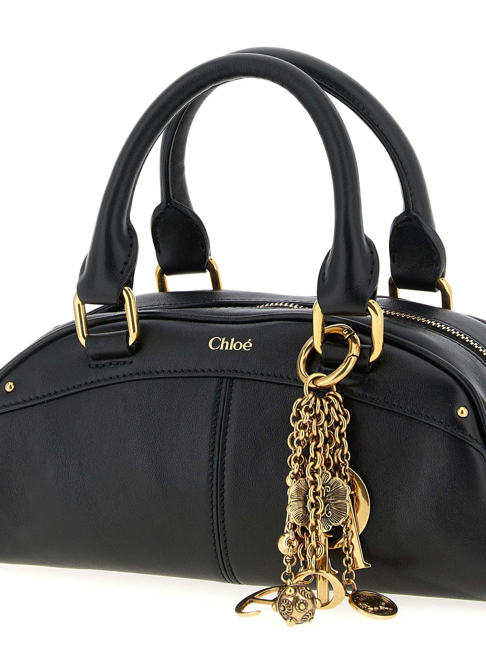 Chloé Black Bowling Piccola Handbag
