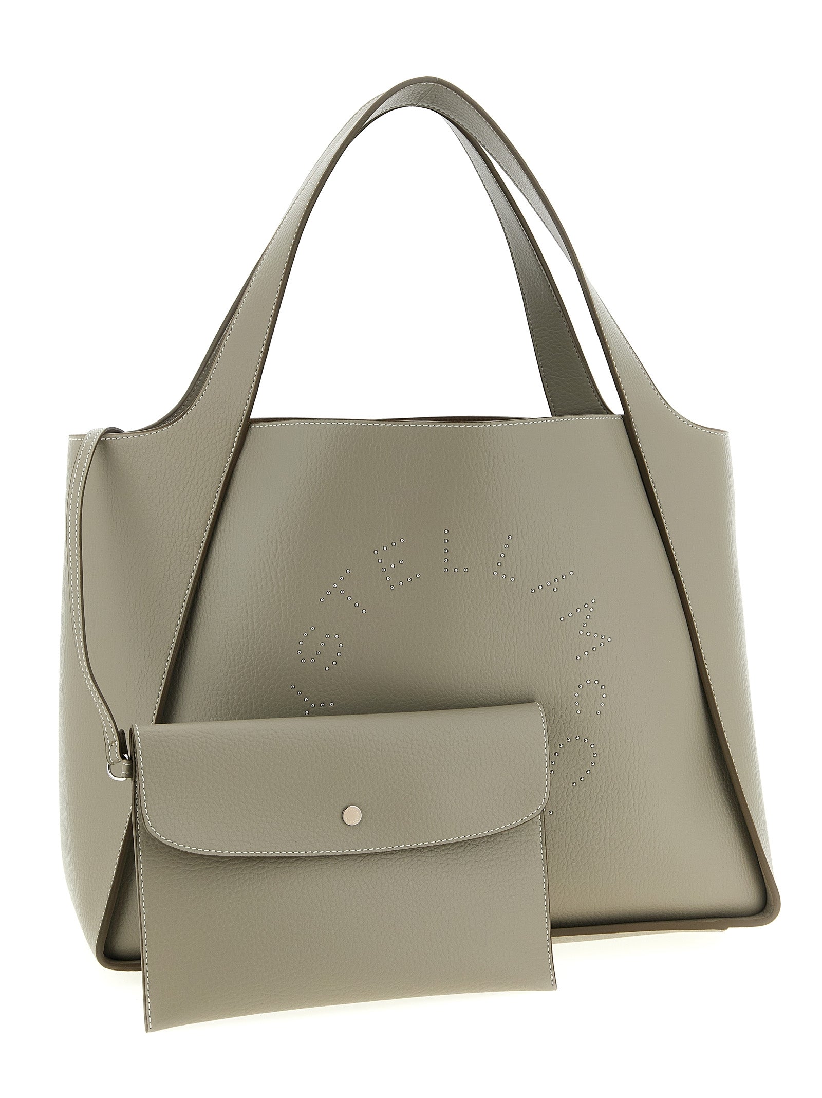 Stella McCartney Beige The Logo Bag