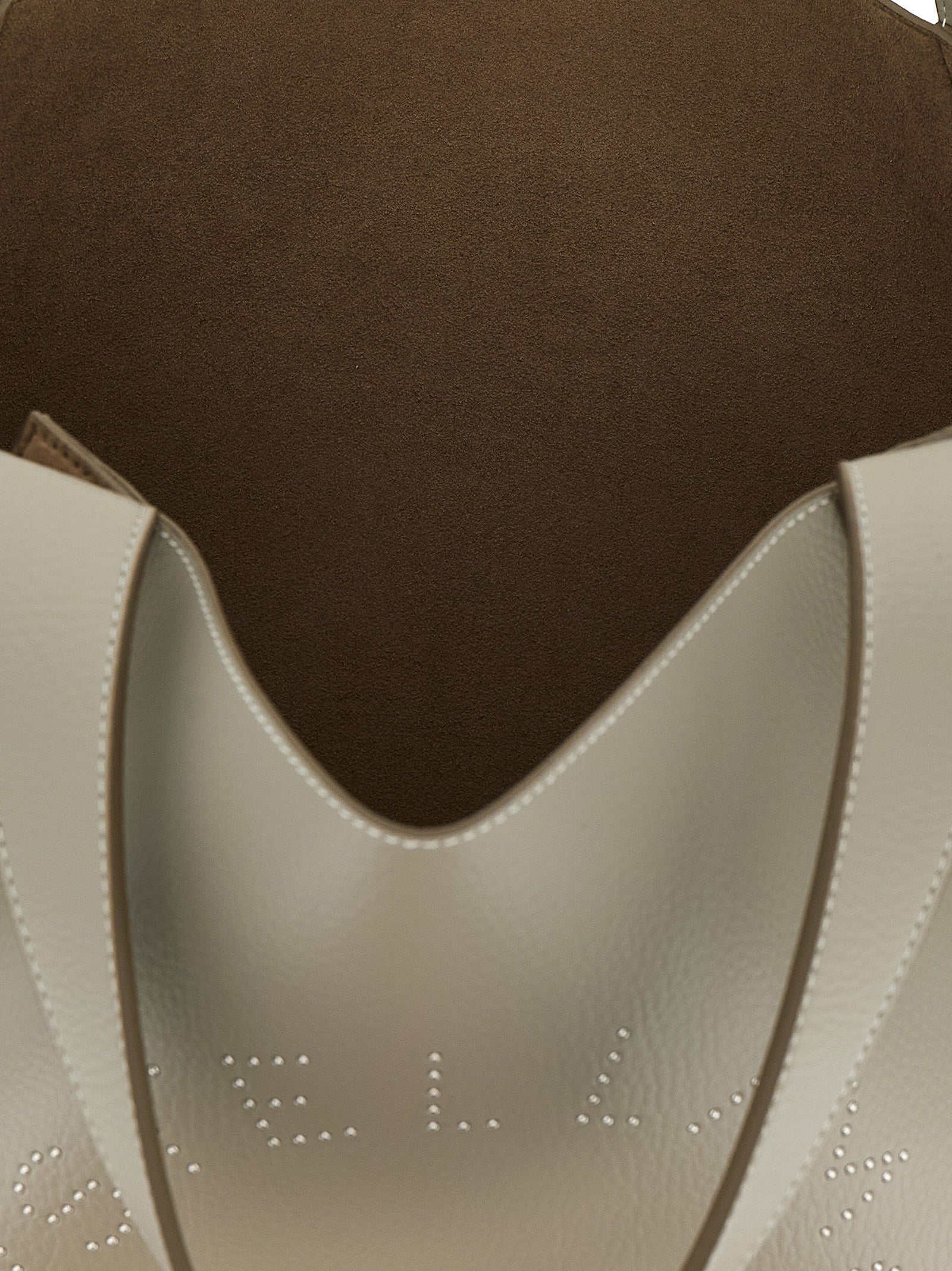 Stella McCartney Beige The Logo Bag