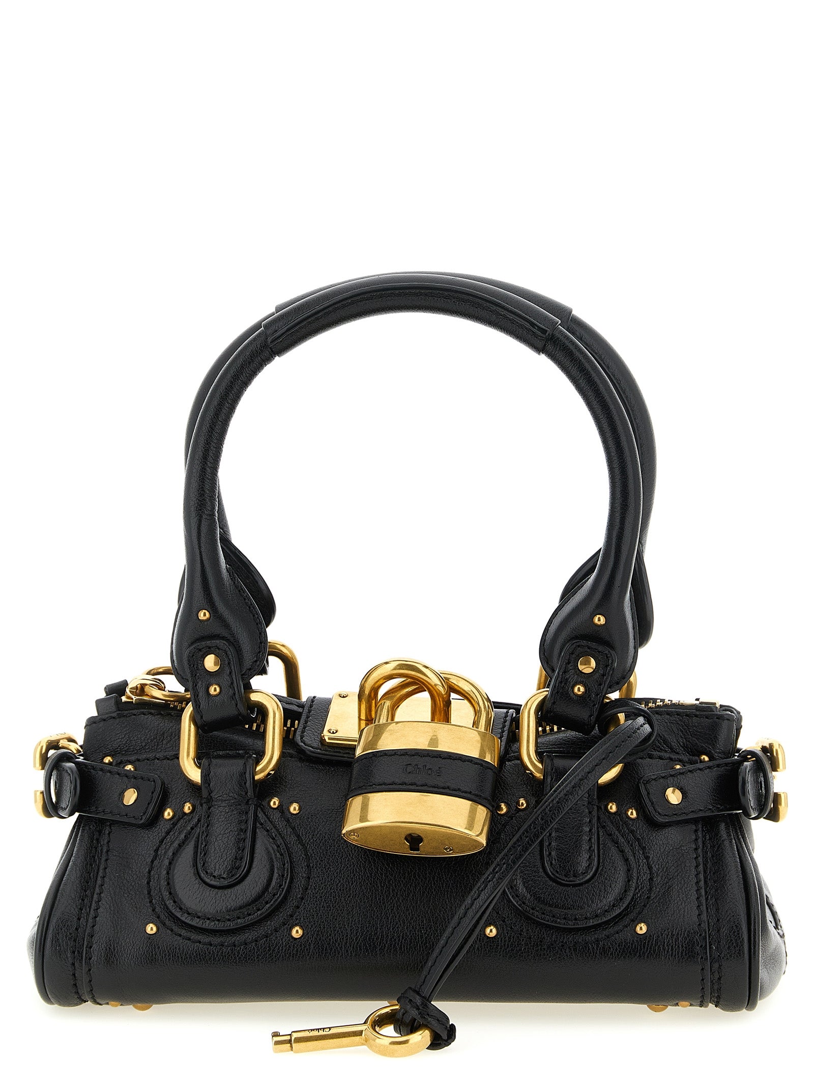 Chloé Black Paddington Handbag