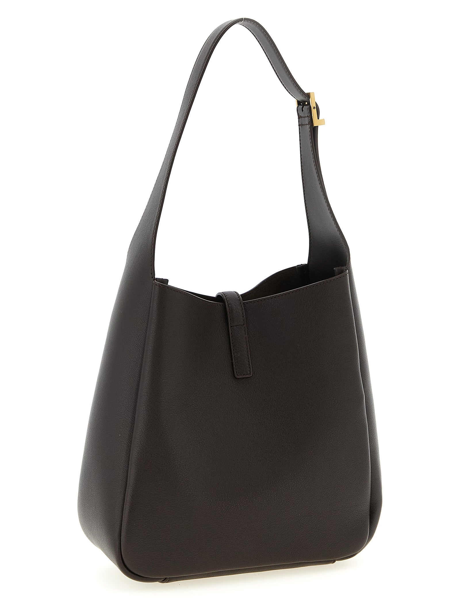 Saint Laurent Brown Le 5 à 7 Shoulder Bag