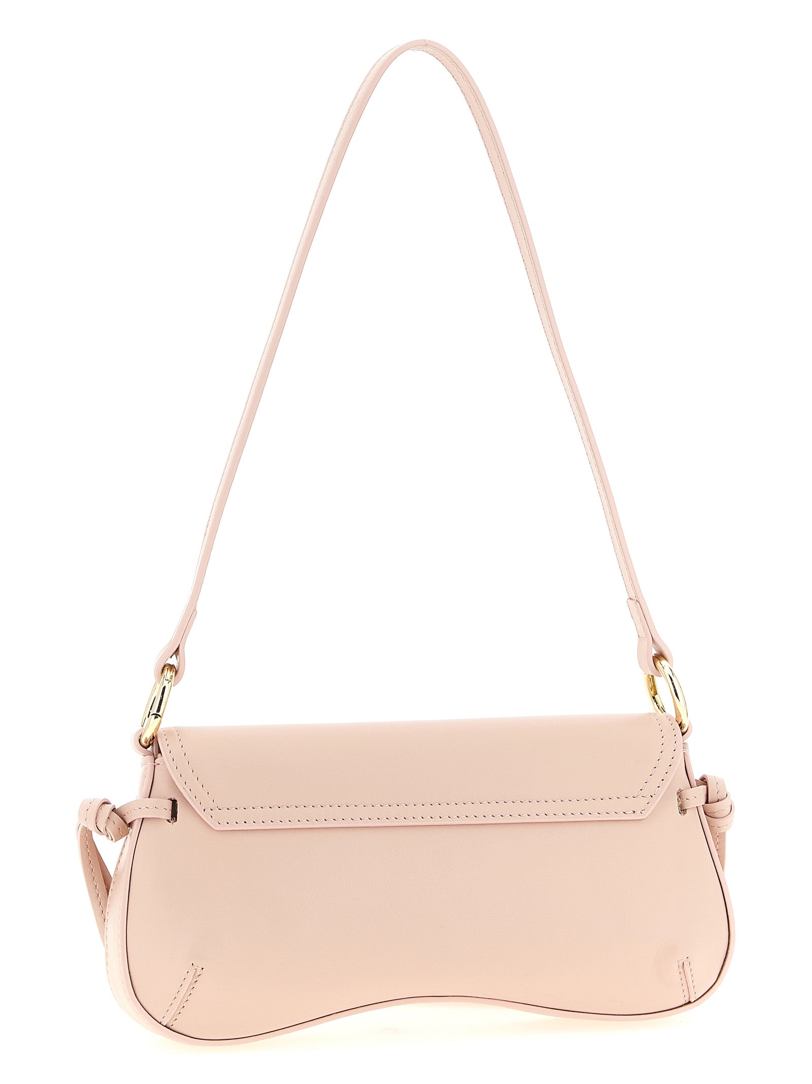 Twinset Pink Leather Shoulder Bag