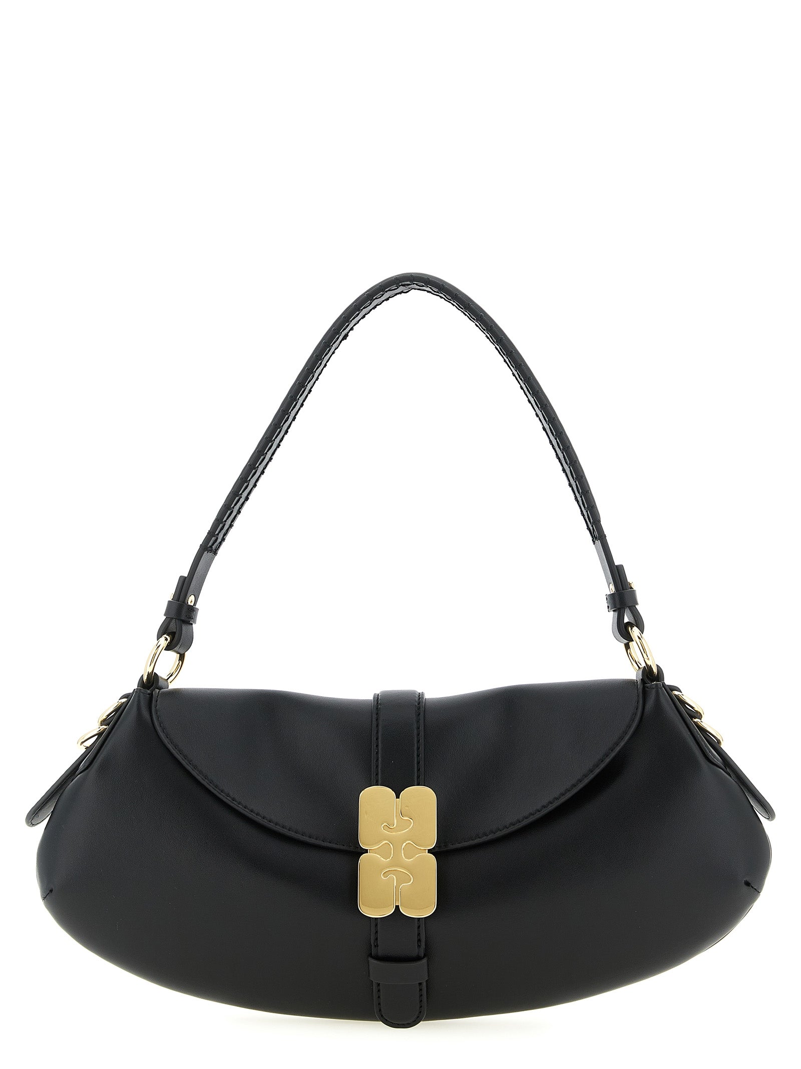 Ganni Black GANNI B-Kat Shoulder Bag