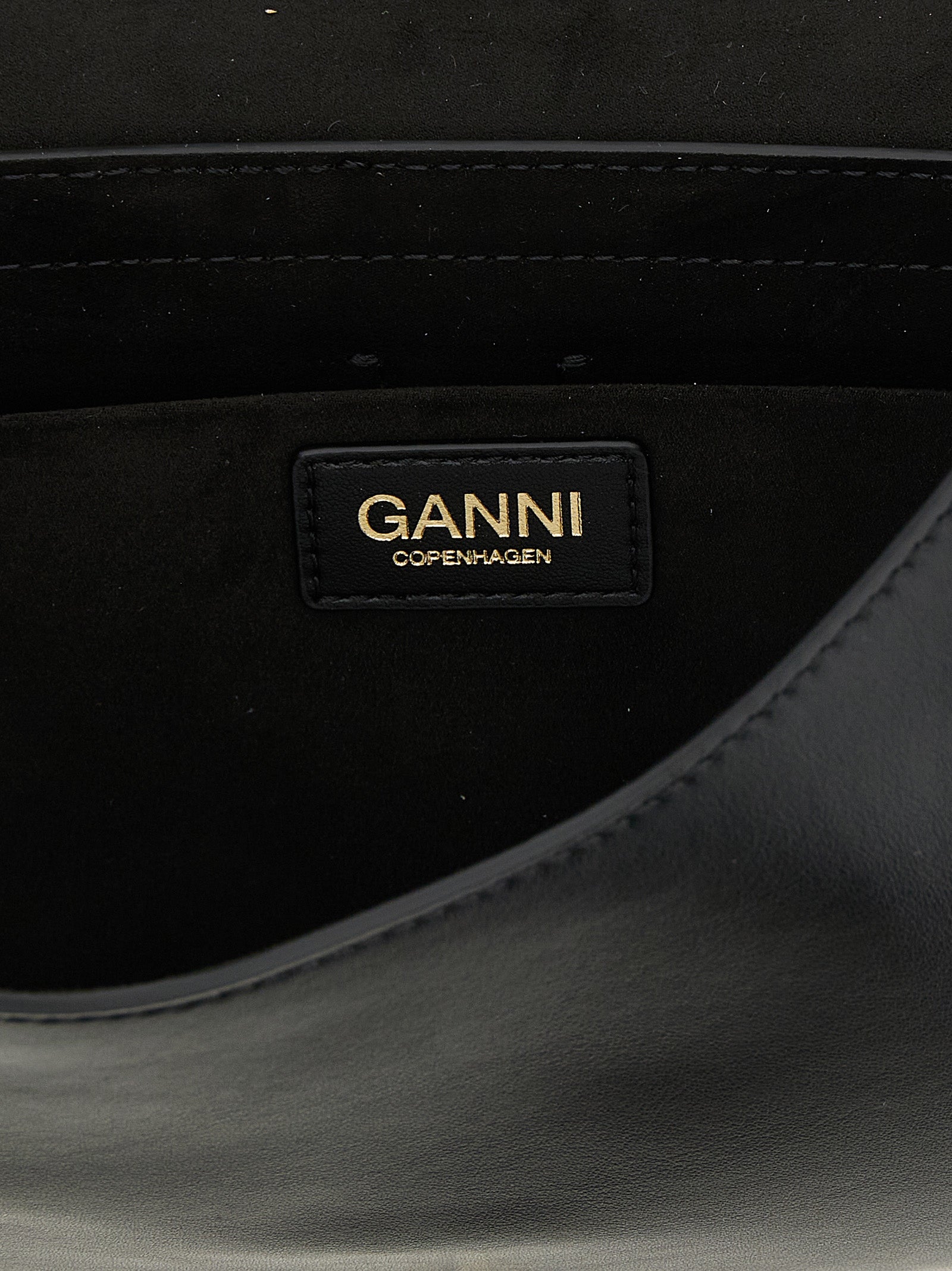 Ganni Black GANNI B-Kat Shoulder Bag