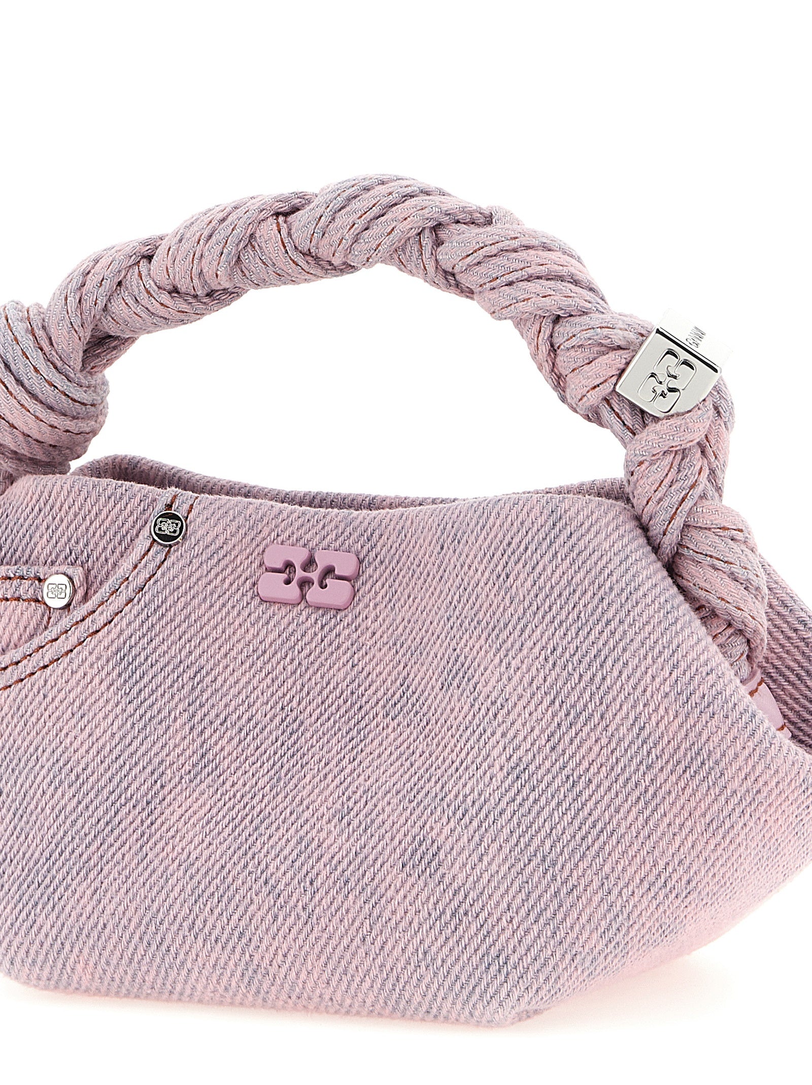 Ganni Pink Mini Bou Handbag
