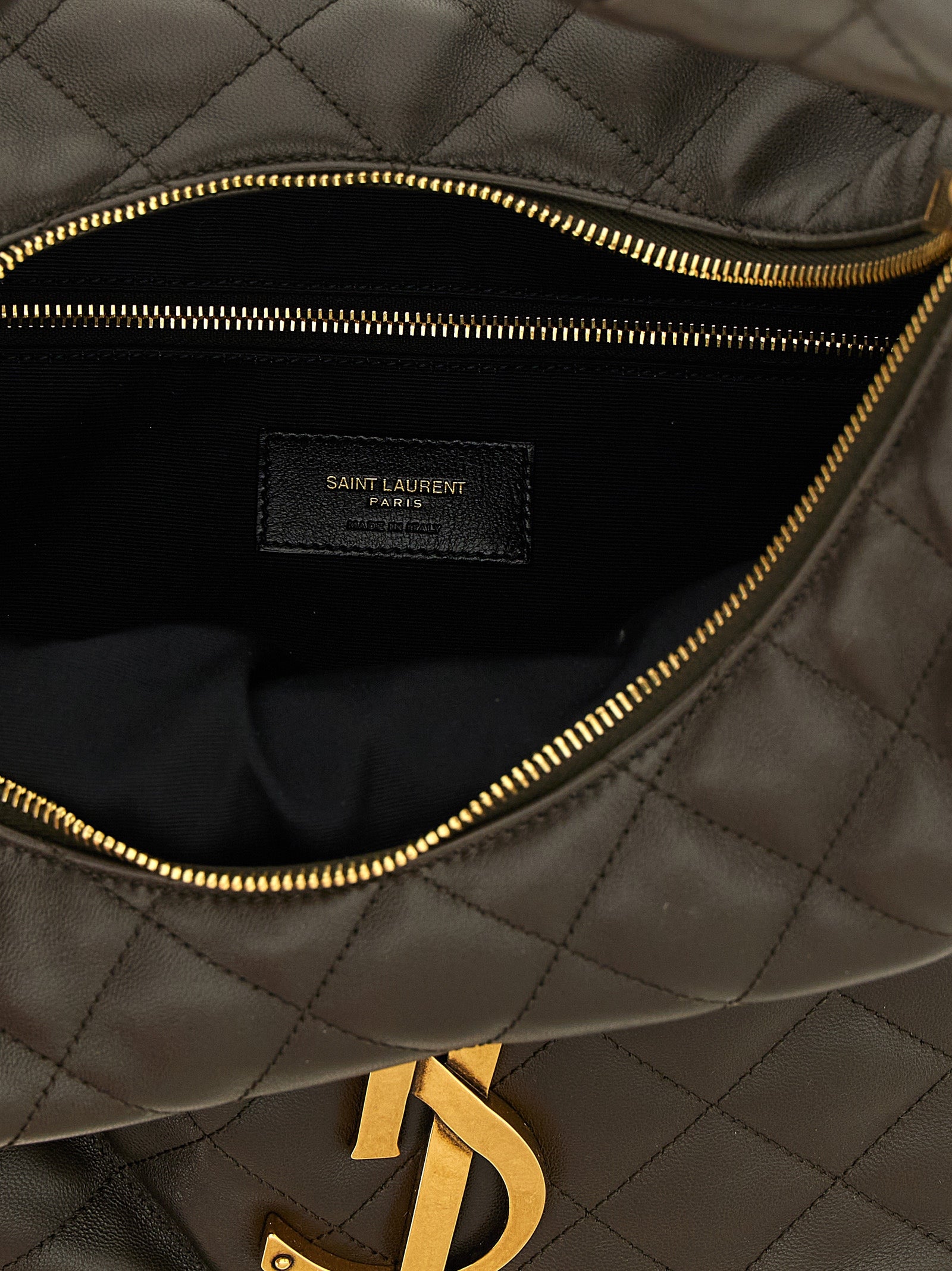 Saint Laurent Brown Hobo Icare