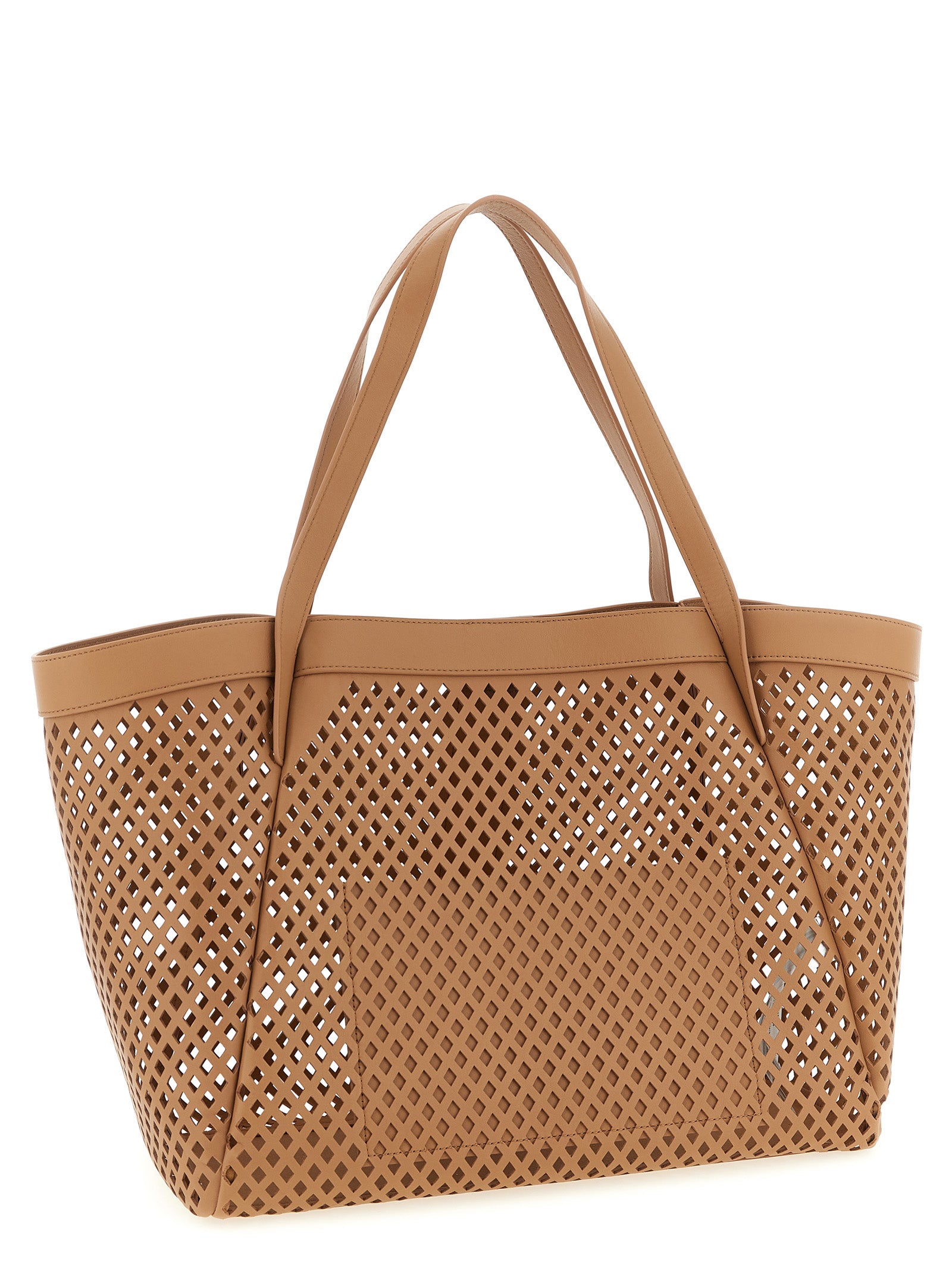 Twinset Brown Tote Bag