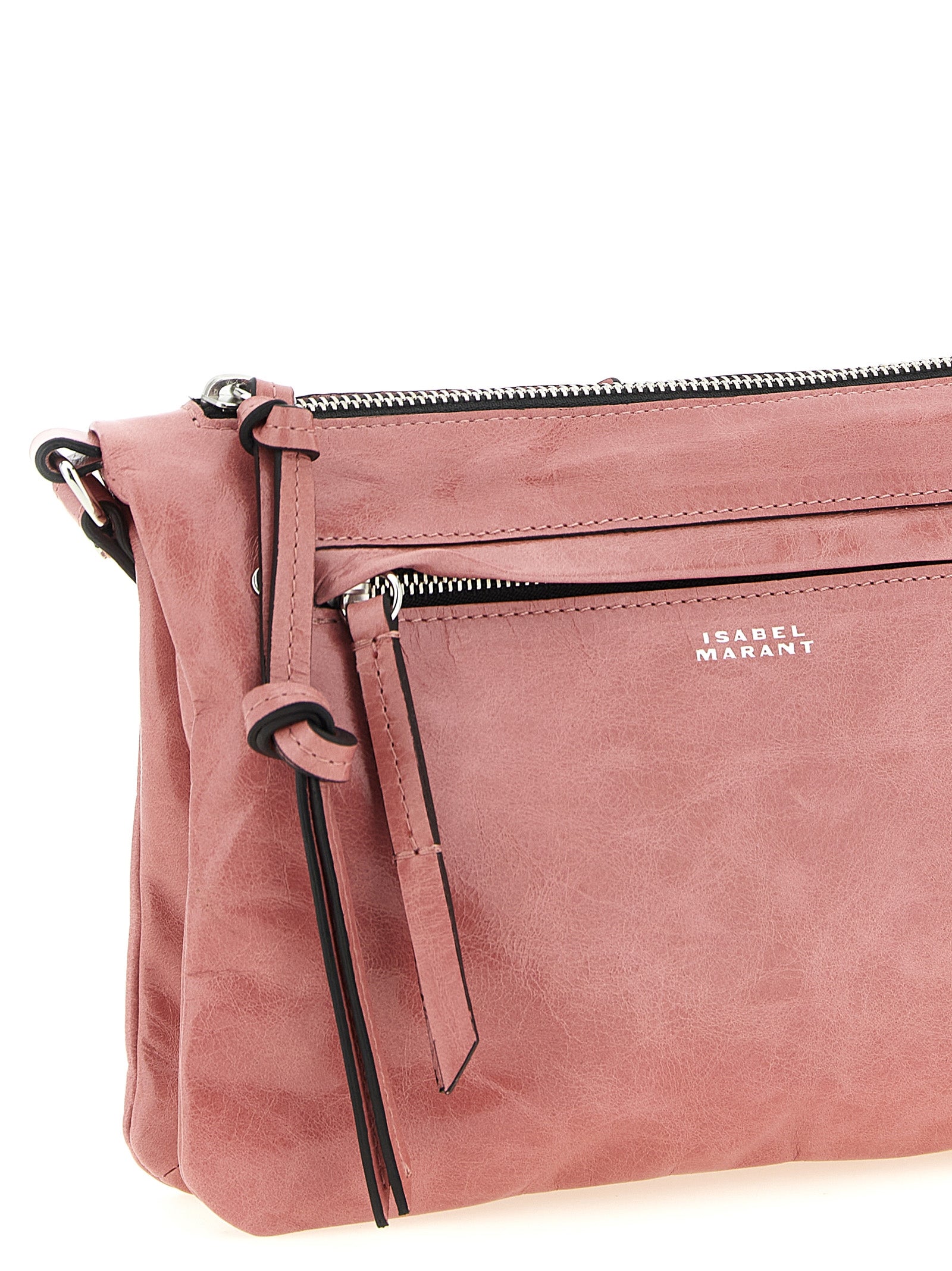 Isabel Marant Pink Winna Duo Crossbody Bag