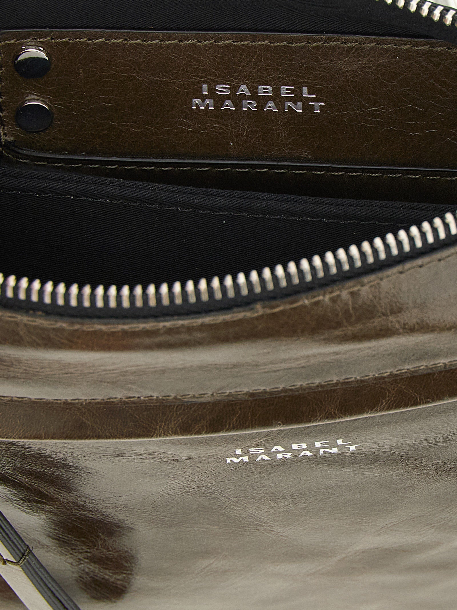 Isabel Marant Green Winna Duo Crossbody Bag