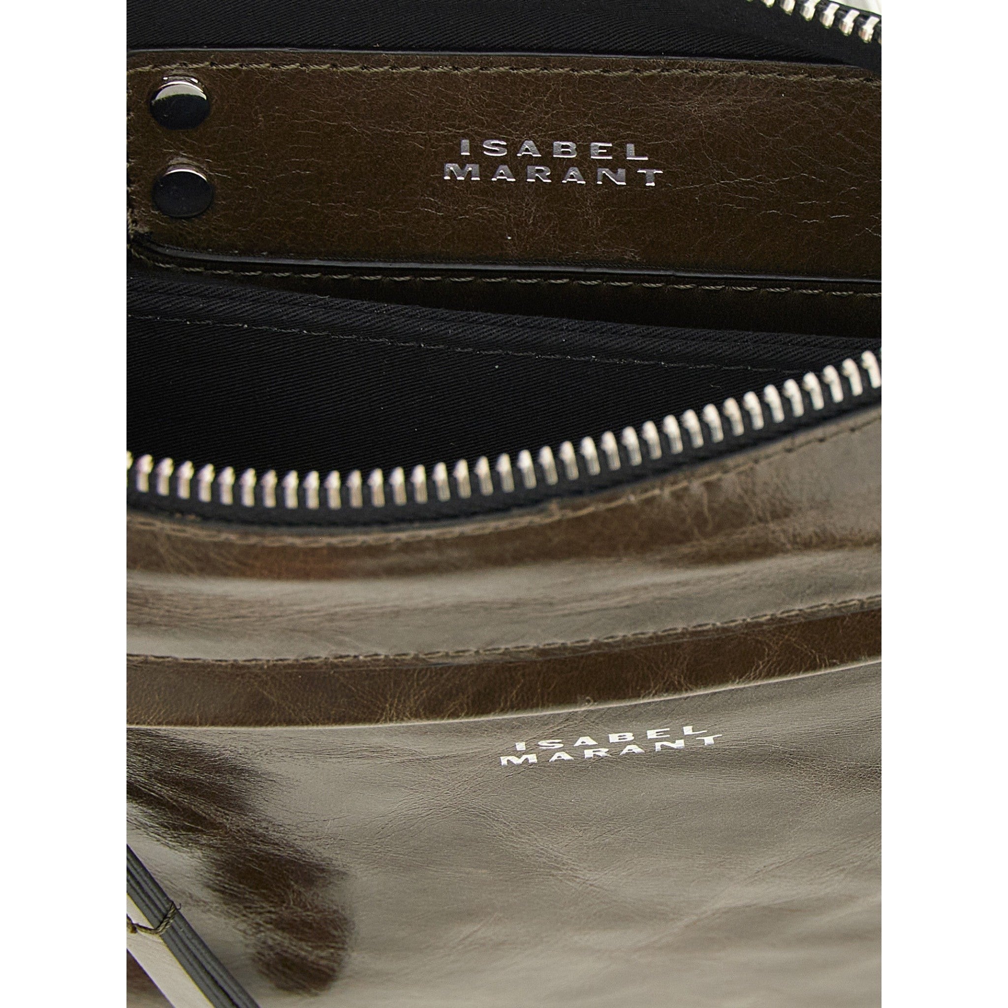 Isabel Marant Green Winna Duo Crossbody Bag