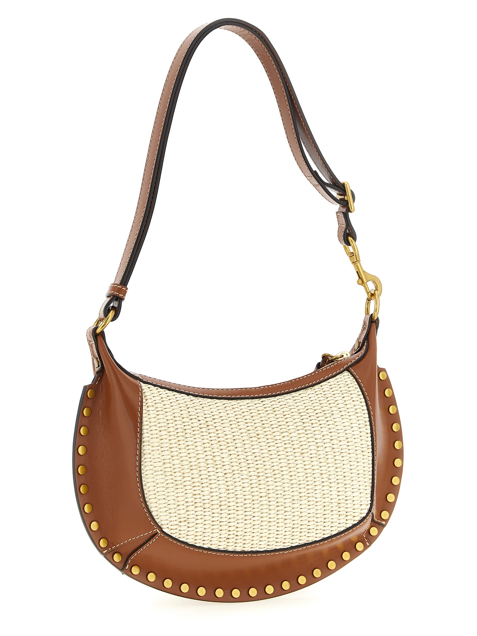 Isabel Marant Brown Oskan Moon Shoulder Bag