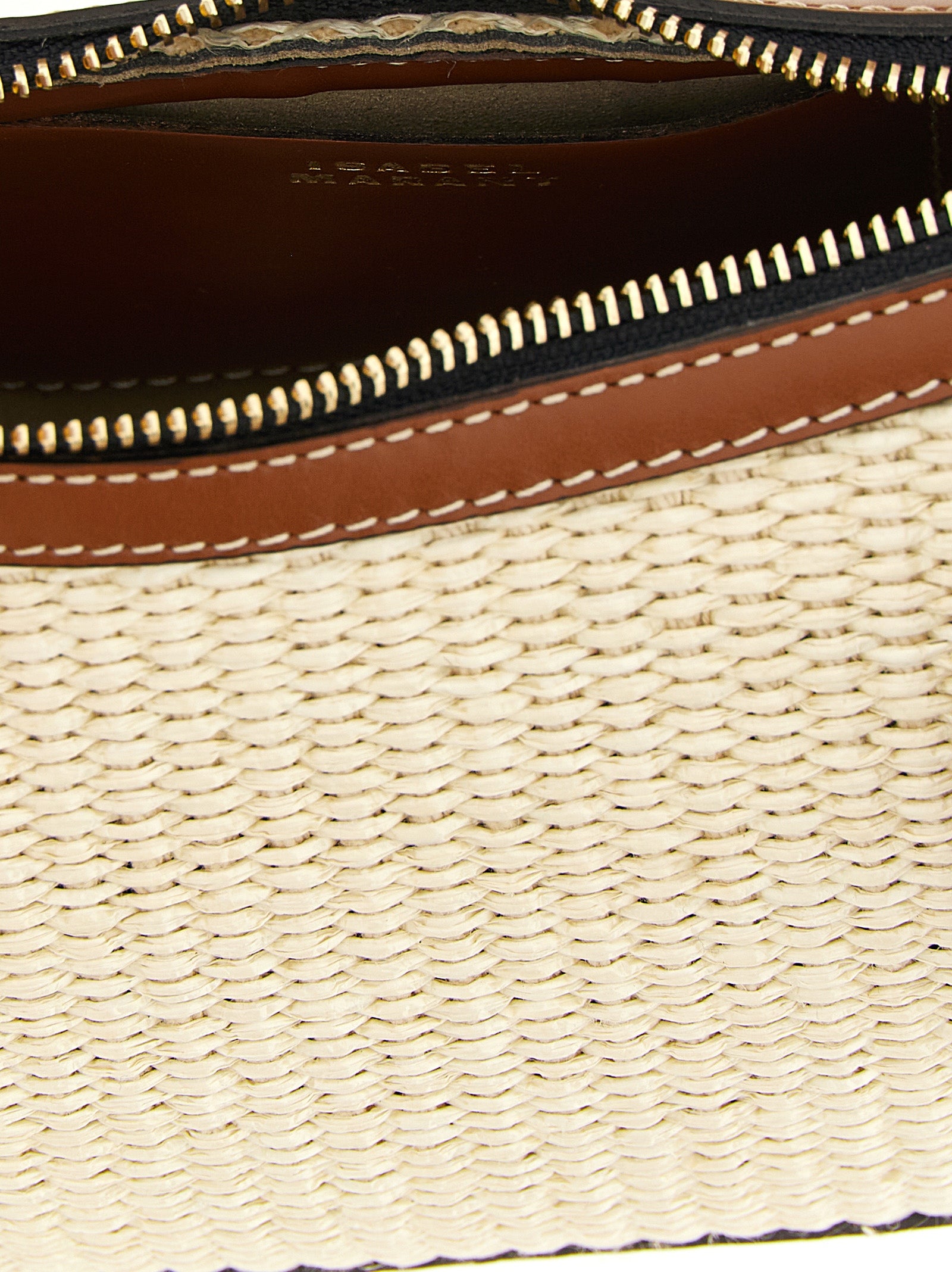 Isabel Marant Brown Oskan Moon Shoulder Bag