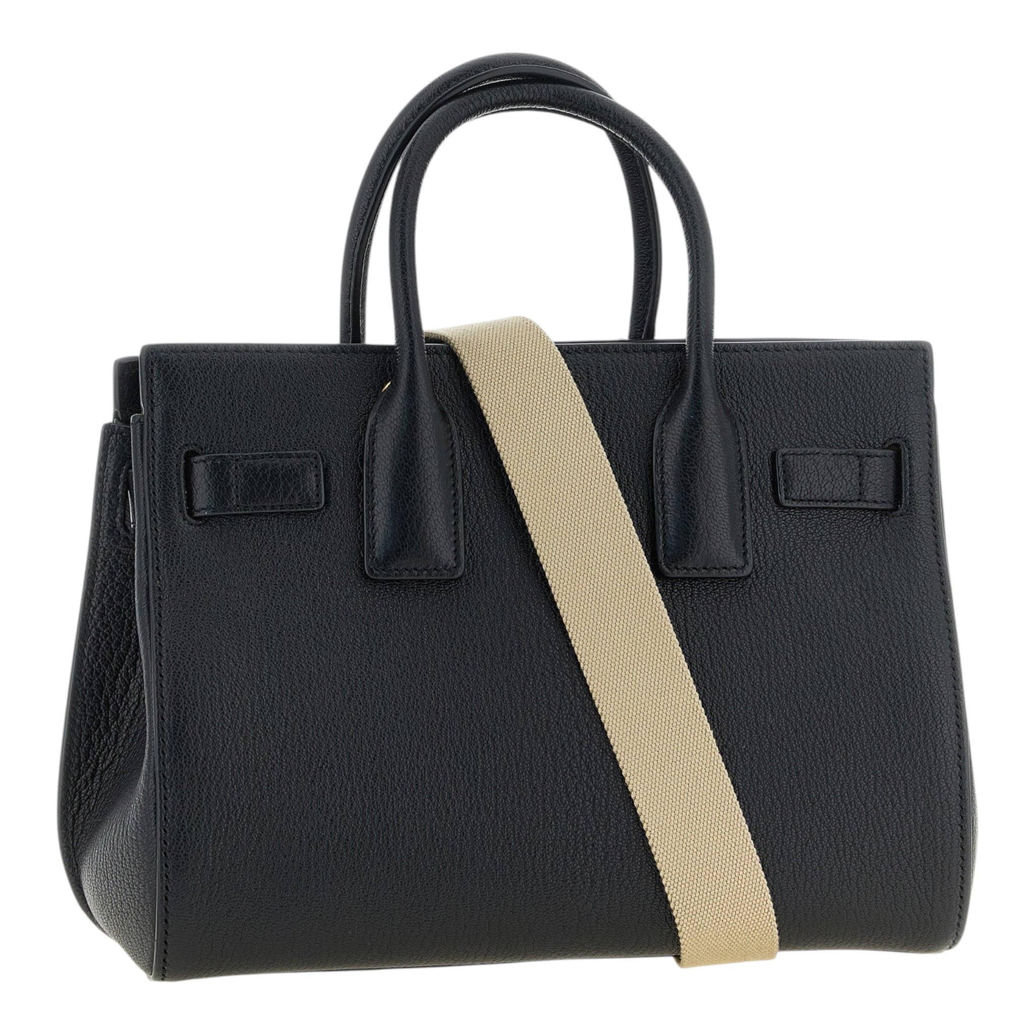 Saint Laurent Black Sac De Jour