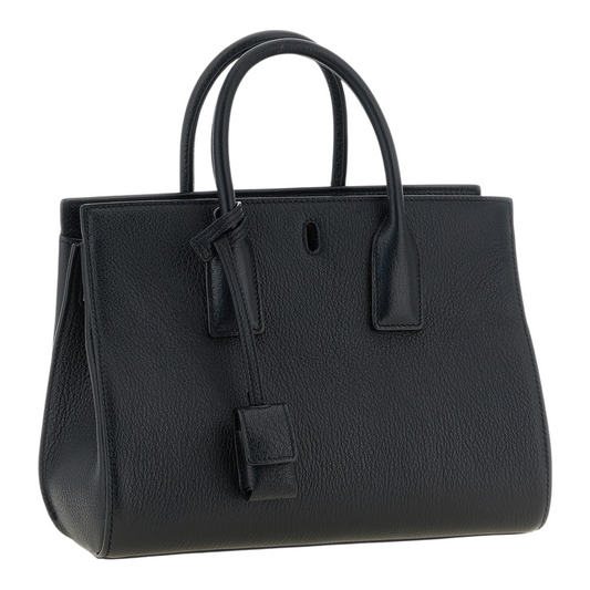 Saint Laurent Sac De Jour Black Leather