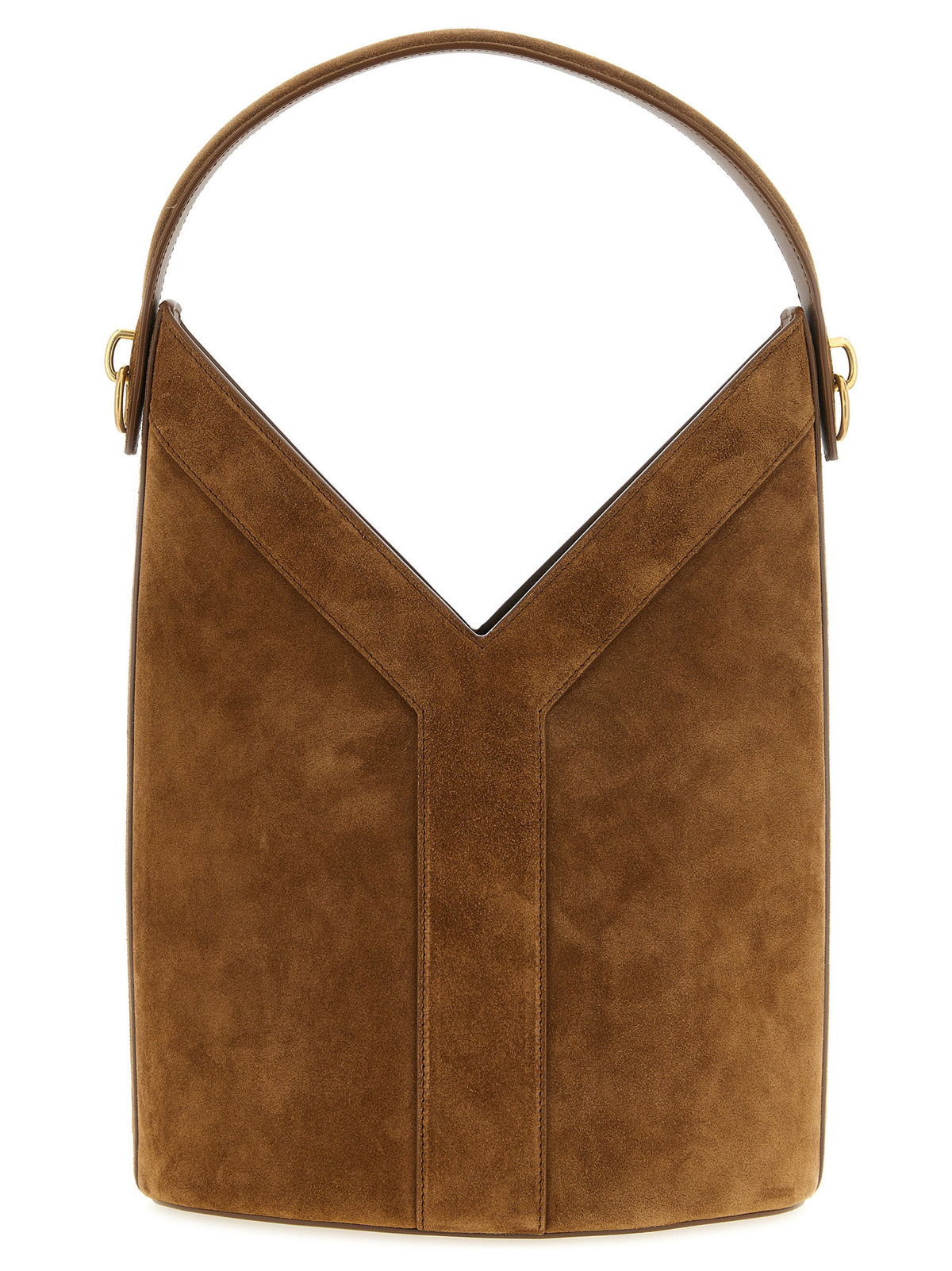 Saint Laurent Brown Y Long Shoulder Bag