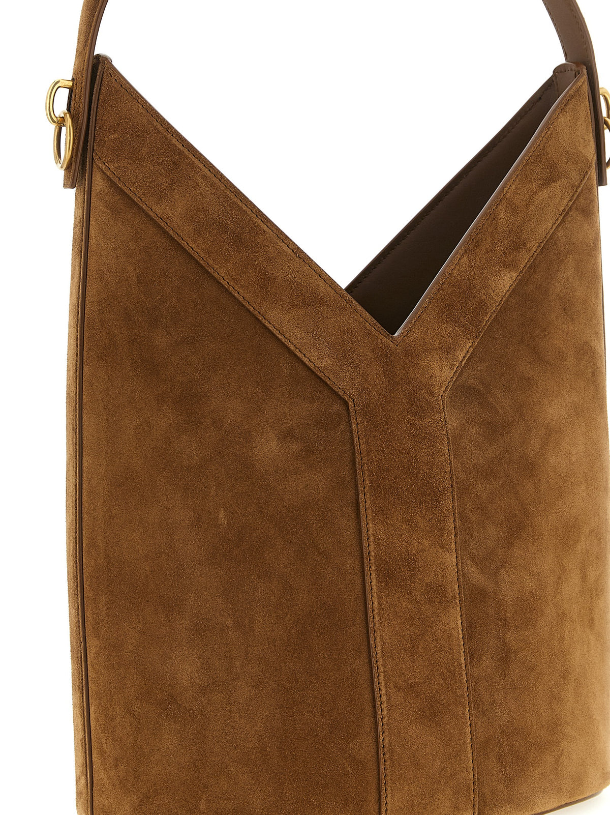 Saint Laurent Brown Y Long Shoulder Bag