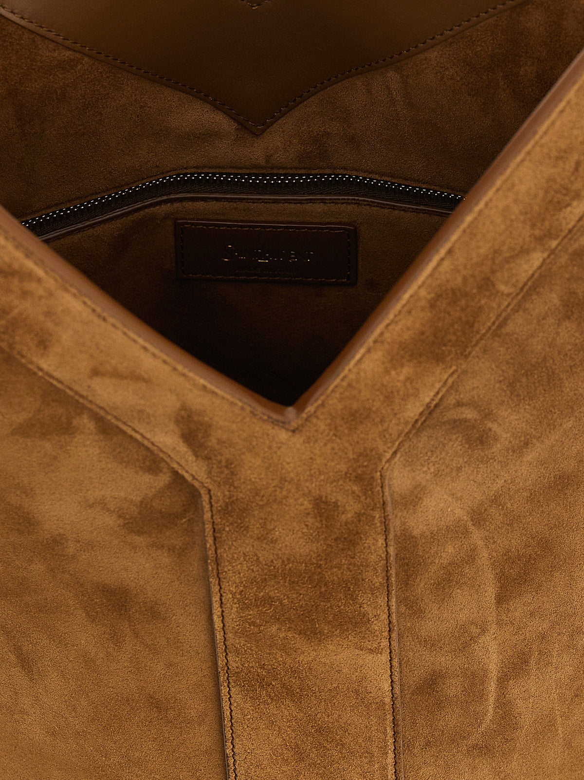 Saint Laurent Brown Y Long Shoulder Bag