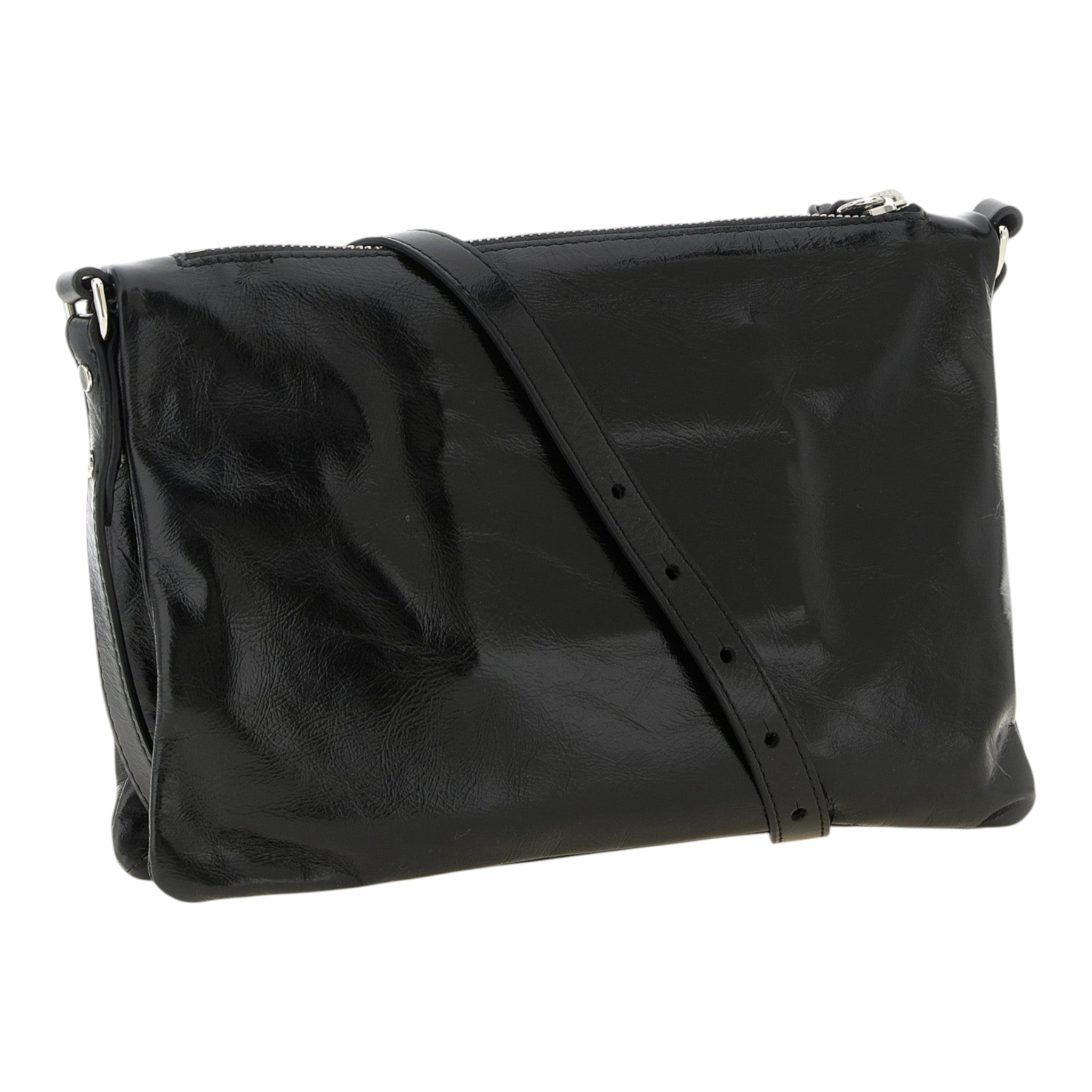 Isabel Marant Black Winna Duo Crossbody Bag