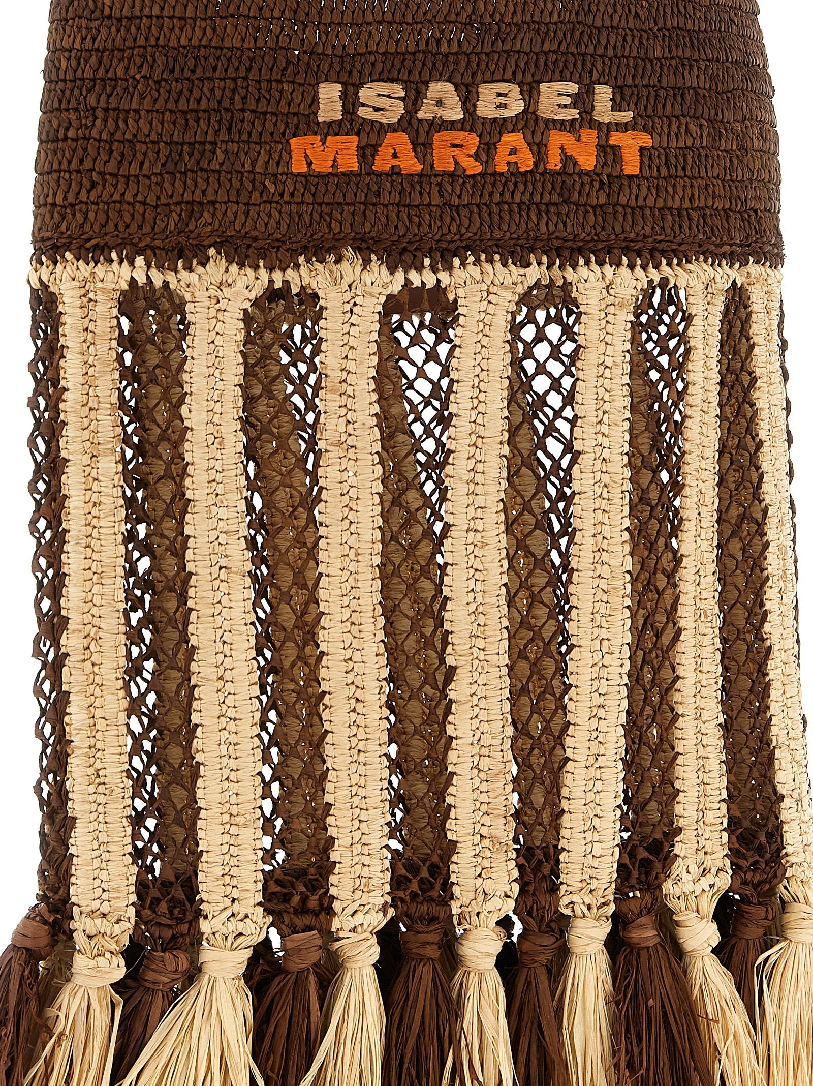 Isabel Marant Brown Small Praia Shoulder Bag