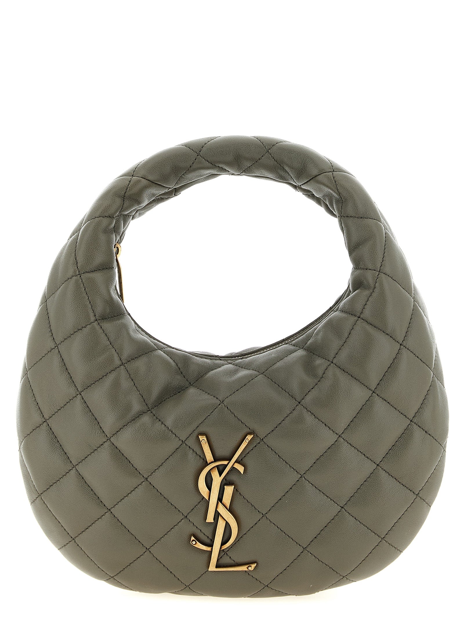 Saint Laurent Gray Icarino Handbag