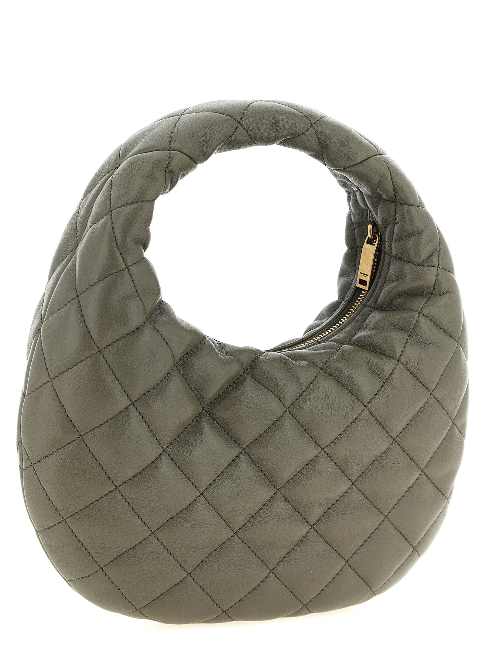 Saint Laurent Gray Icarino Handbag