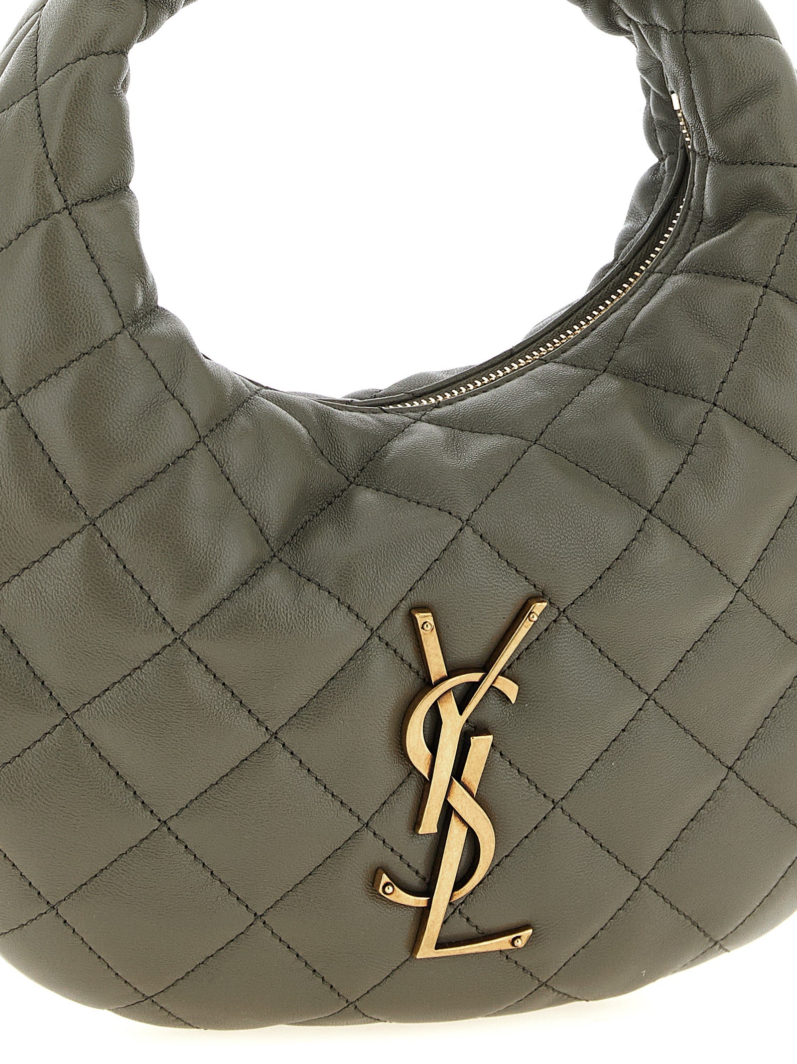 Saint Laurent Gray Icarino Handbag
