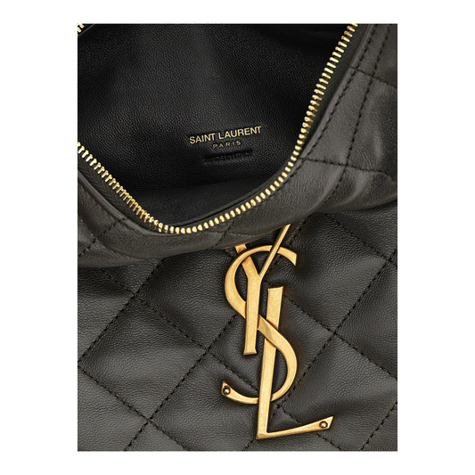 Saint Laurent Icarino Handbag Brown Leather