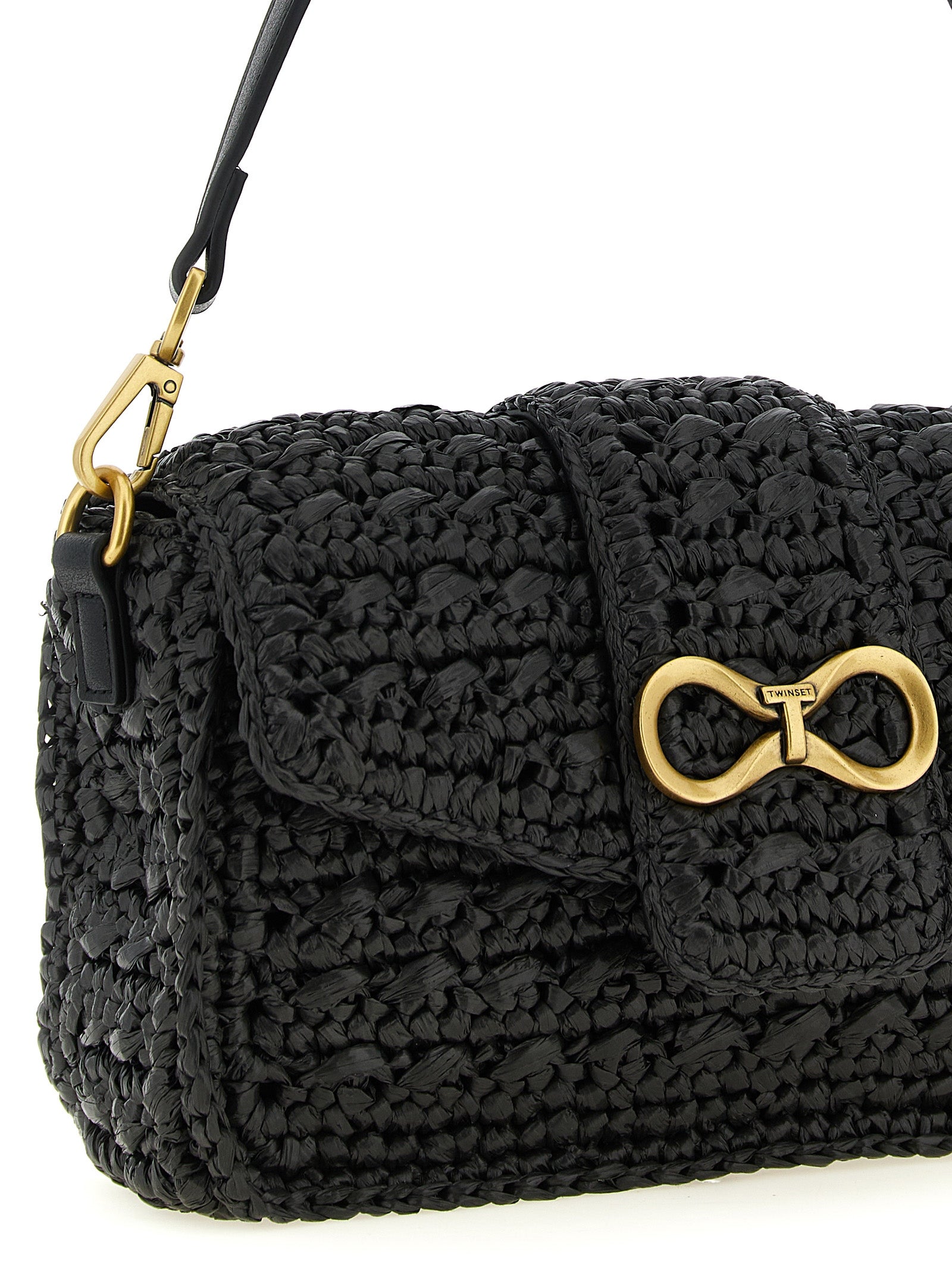 Twinset Black Crossbody Bag
