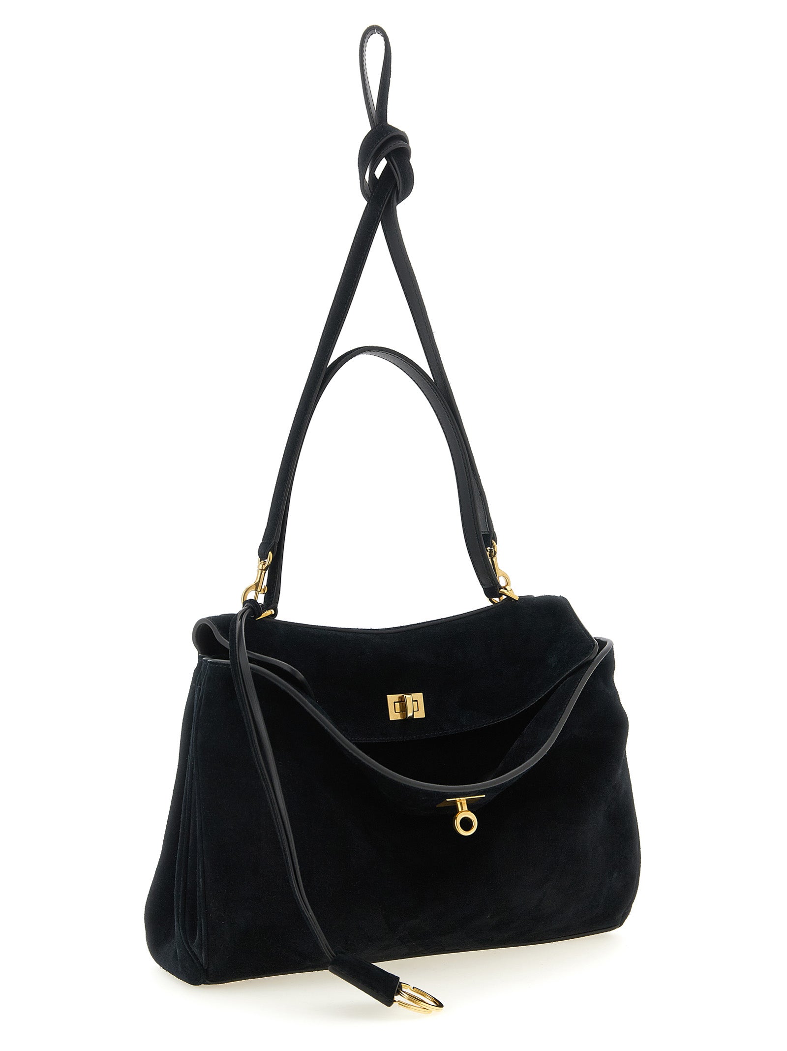 Balenciaga Black Rodeo Handbag
