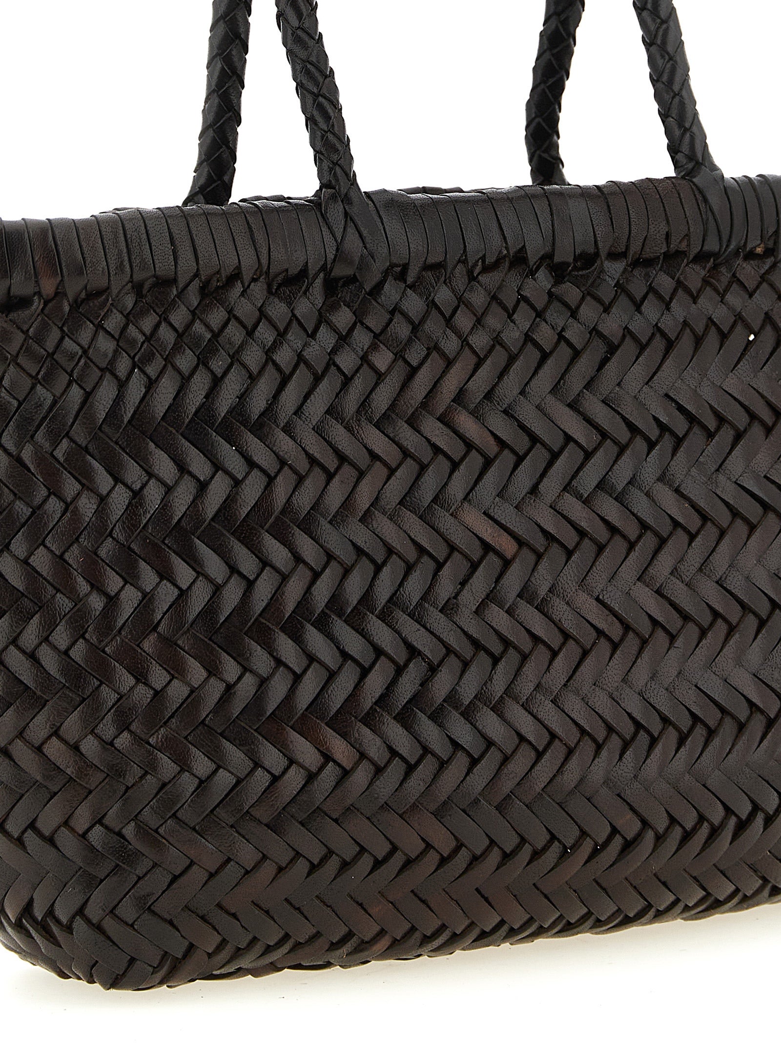 Dragon Diffusion Brown Flat Gora Handbag